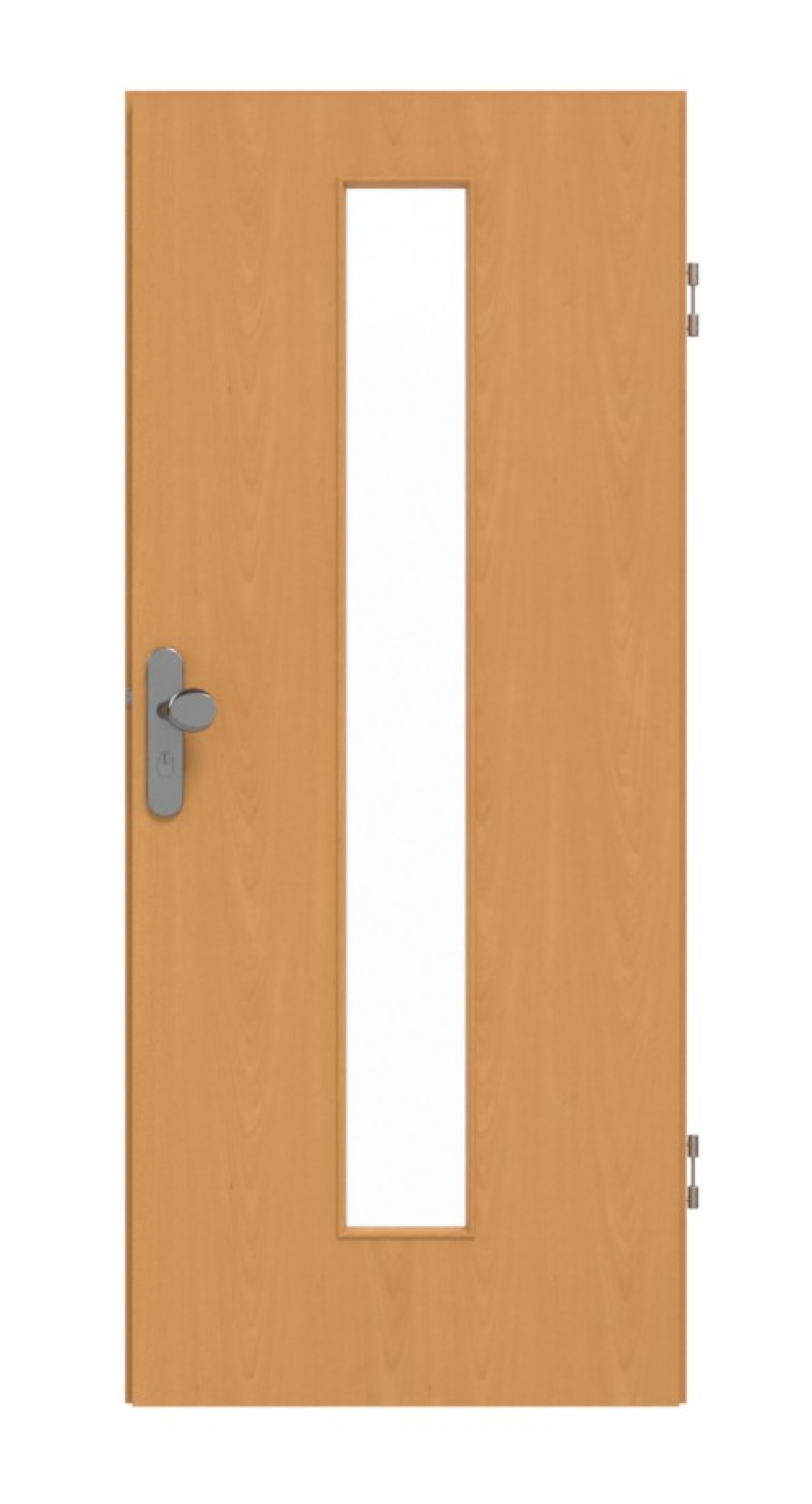 DRZWI WEJŚCIOWE GARANT Buk Ekskluzywne CePaL z przeszkleniem LA-4 na środku