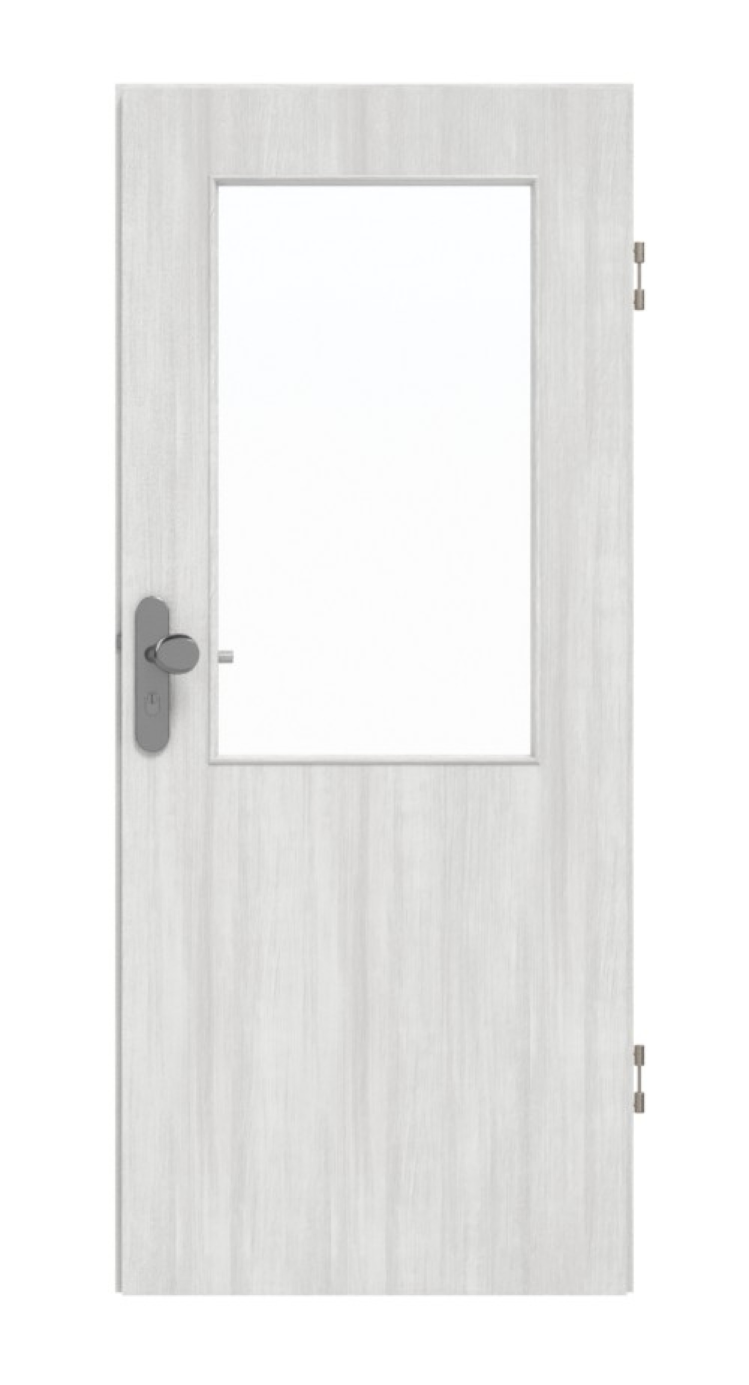 DRZWI WEJŚCIOWE GARANT Authentic Grigio CePaL z przeszkleniem LA-6