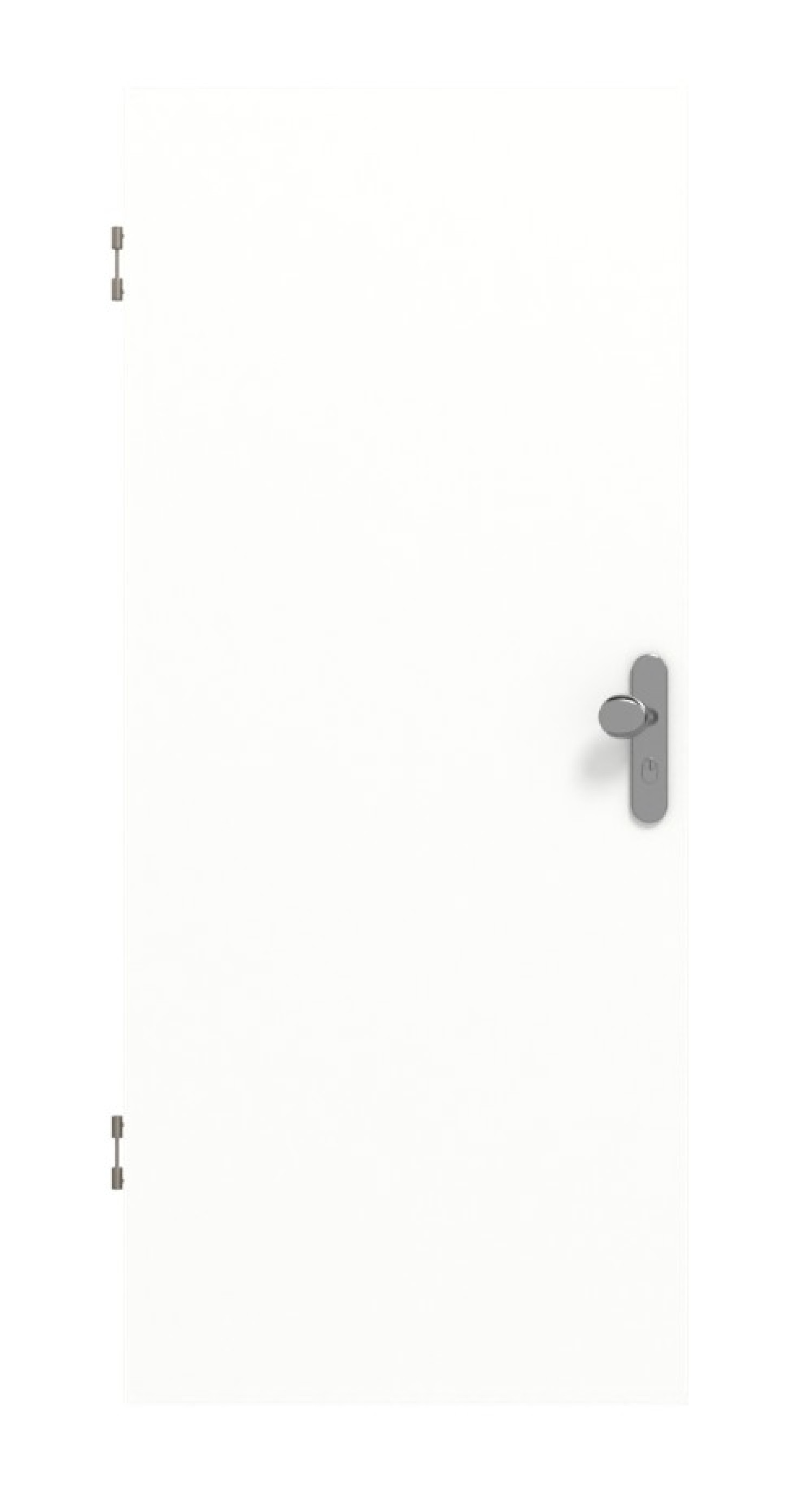 SCHÖRGHUBER Obiektowe drzwi wejściowe do mieszkań Białe Bütte Durat