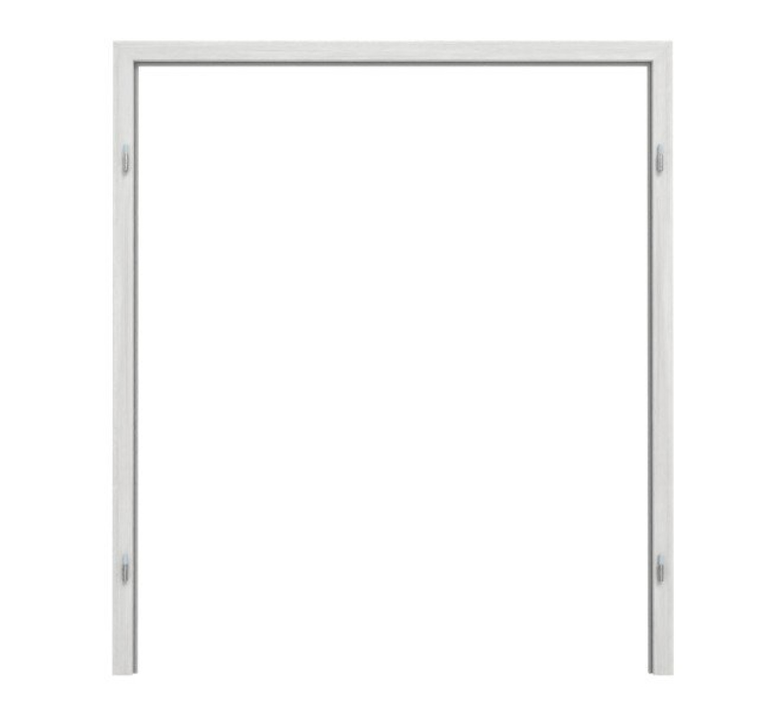 Frontansicht od GARANT Blendrahmen do drzwi podwójnych Authentic Grigio CePaL z okrągłym brzegiem