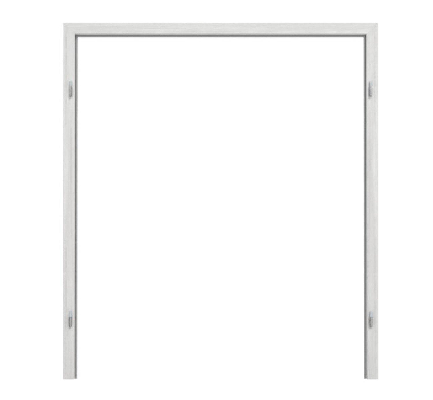 TEUTO Rama osłonowa do drzwi podwójnych Authentic Grigio CPL z zaokrągloną krawędzią