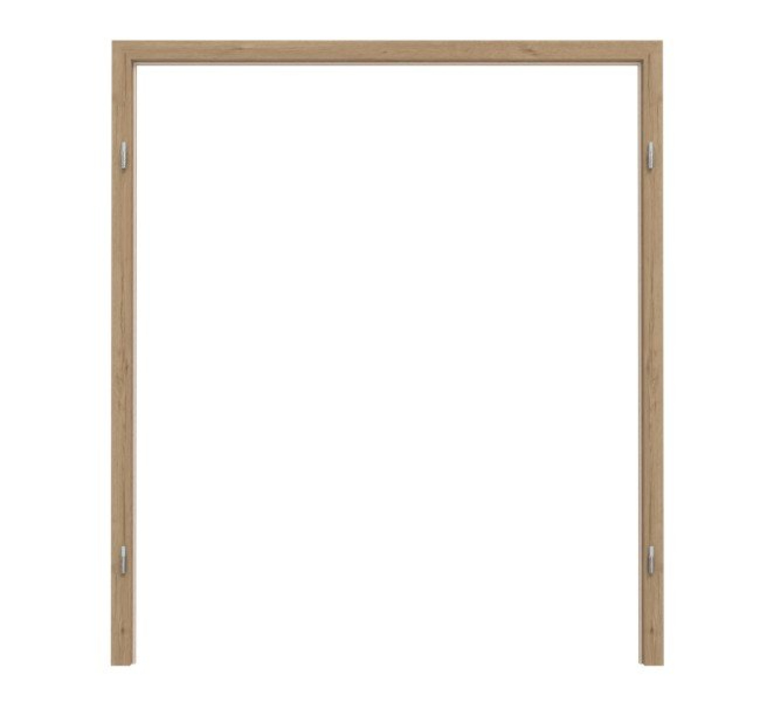 Frontansicht ramy GARANT Blendrahmen do drzwi podwójnych Authentic Risseiche CePaL z okrągłym brzegiem