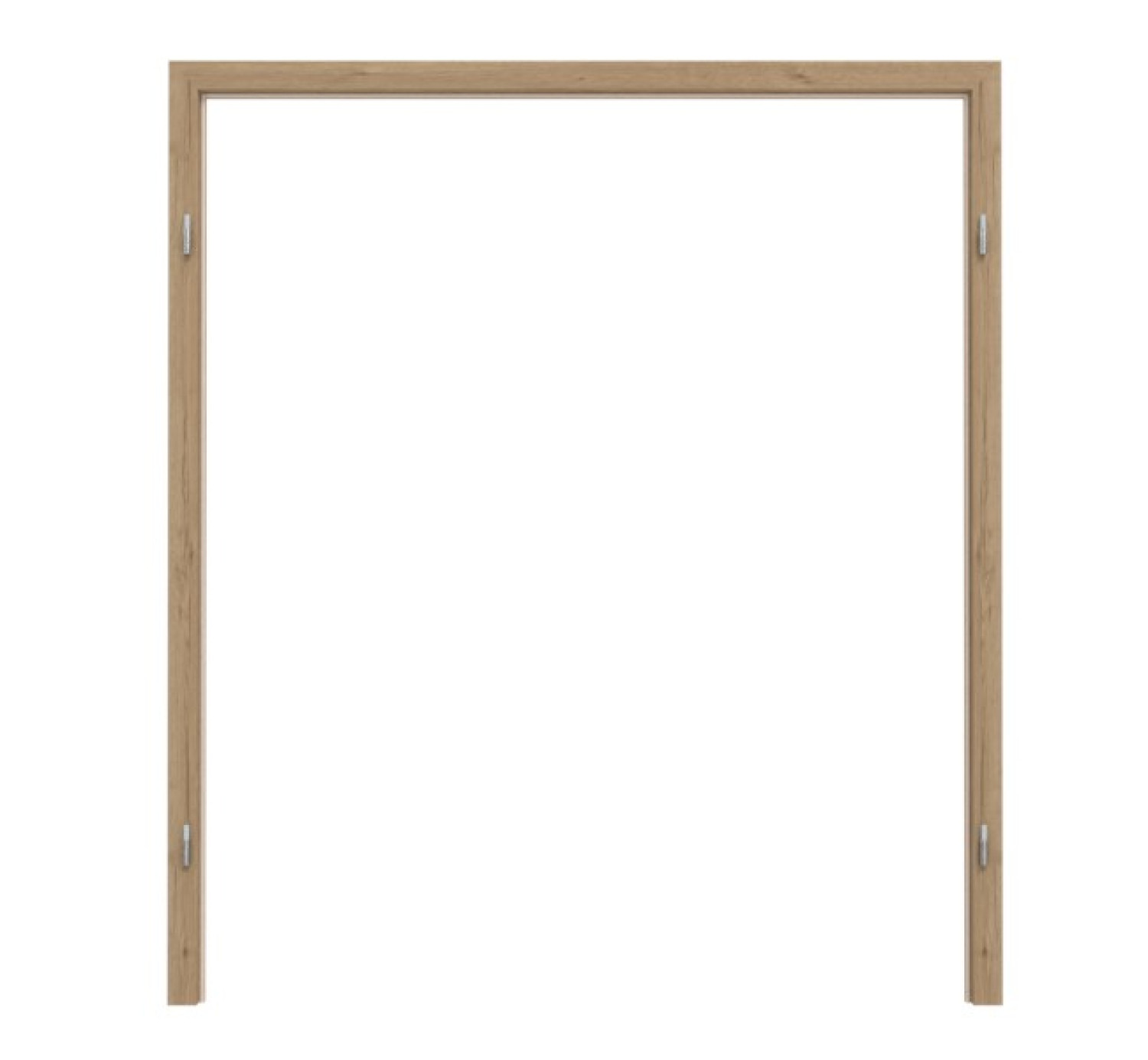 TEUTO Rama osłonowa do drzwi podwójnych Authentic Dąb szczelinowy CPL z zaokrągloną krawędzią