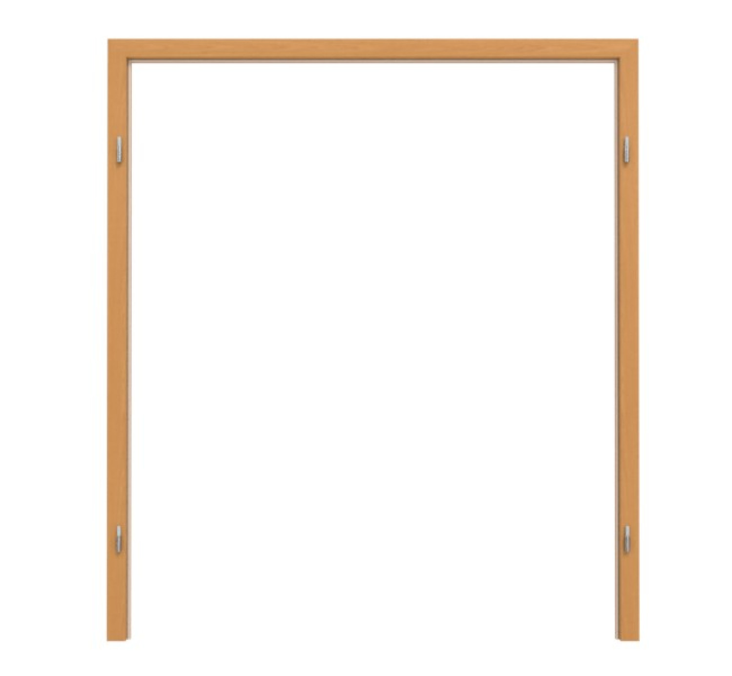 TEUTO Rama osłonowa do drzwi podwójnych buk Exklusiv CPL z zaokrągloną krawędzią
