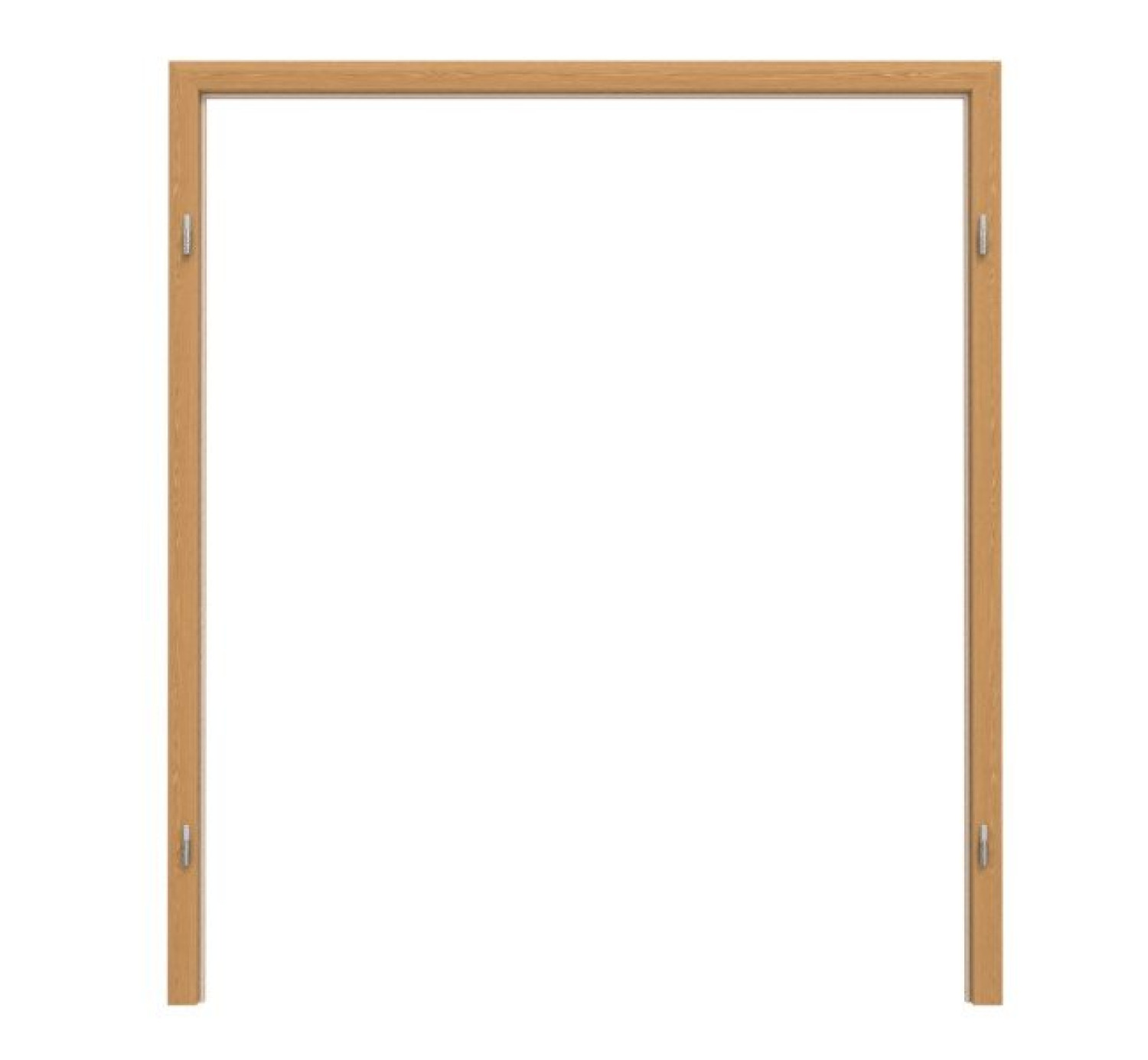 Frontansicht GARANT Blendrahmen dla podwójnych drzwi skrzydłowych dąb Premium CePaL z zaokrąglonym brzegiem