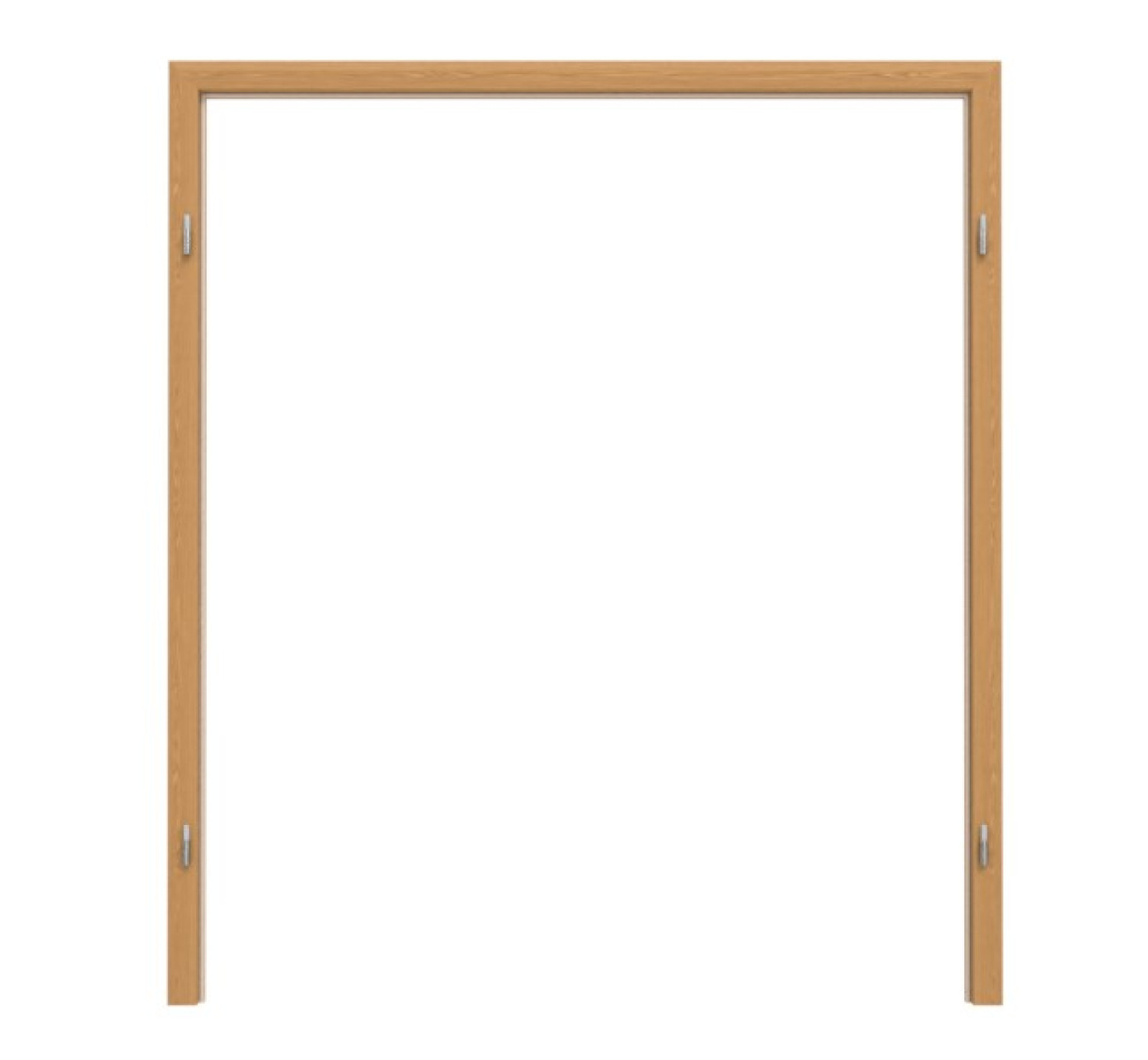 TEUTO Rama osłonowa do drzwi podwójnych Dąb Premium CPL z zaokrągloną krawędzią