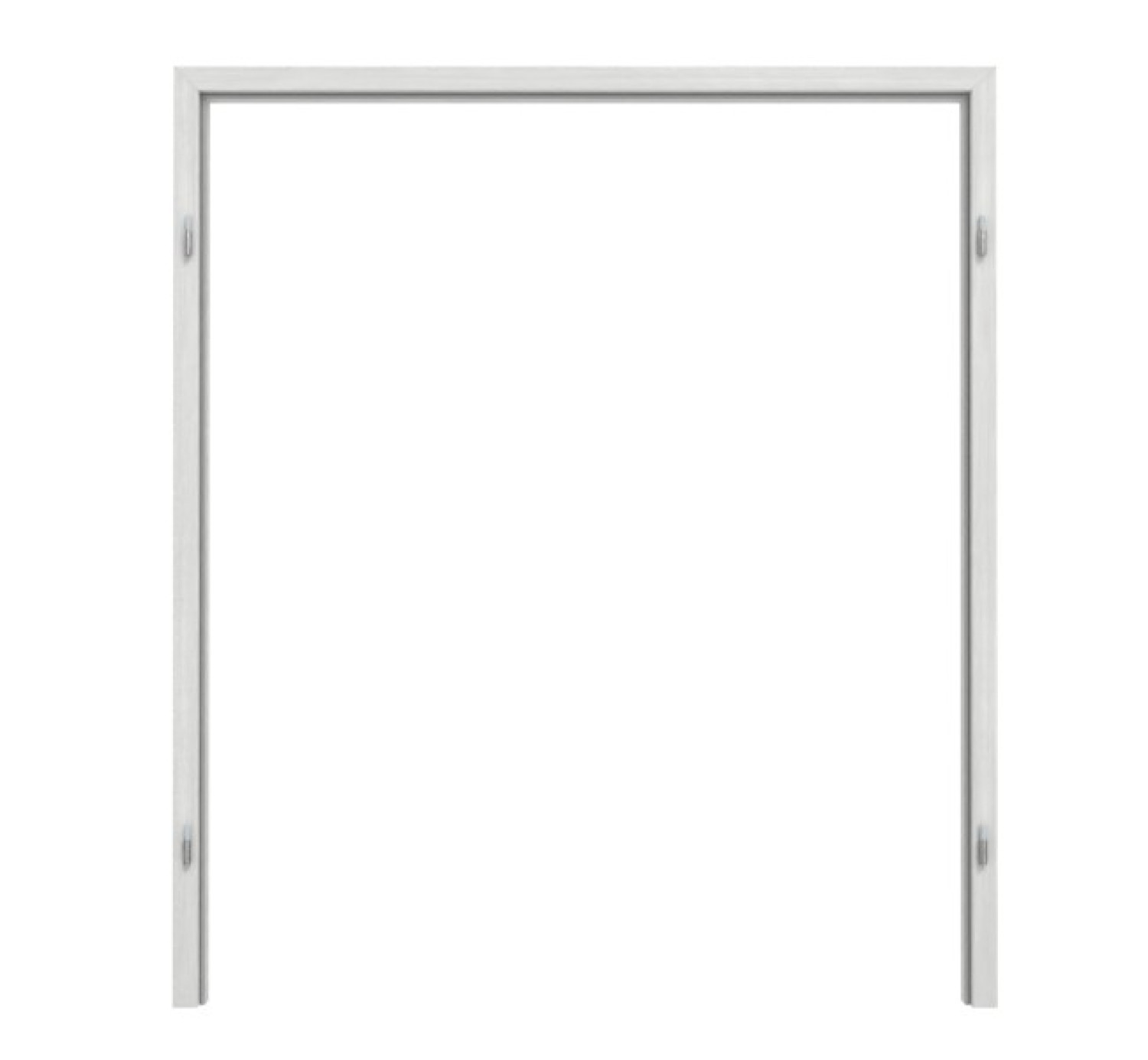 TEUTO Blockrahmen do drzwi podwójnych Authentic Grigio CPL z okrągłym brzegiem