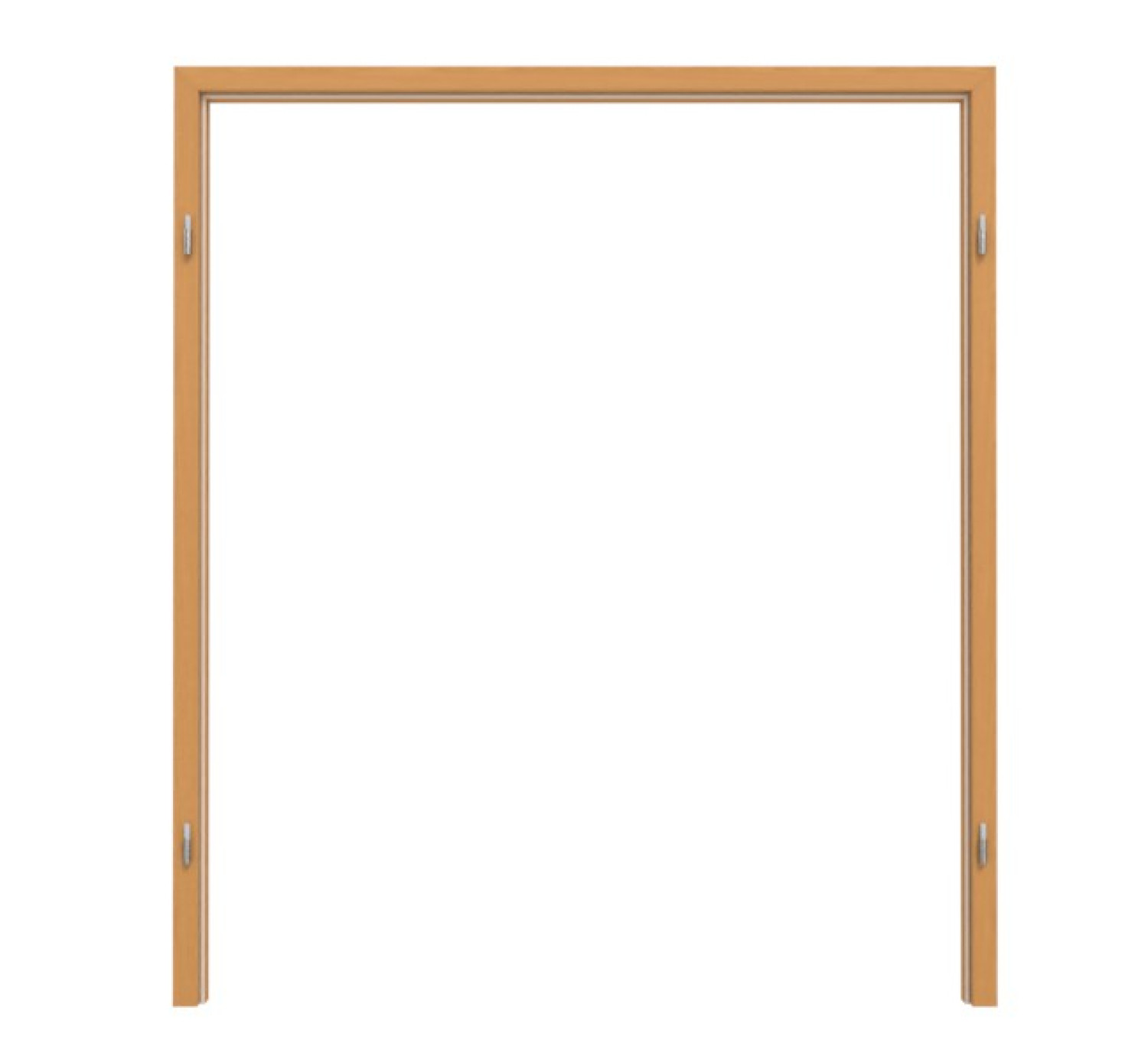 TEUTO Blockrahmen do drzwi podwójnych Buk Ekskluzywny CPL z zaokrąglonym brzegiem