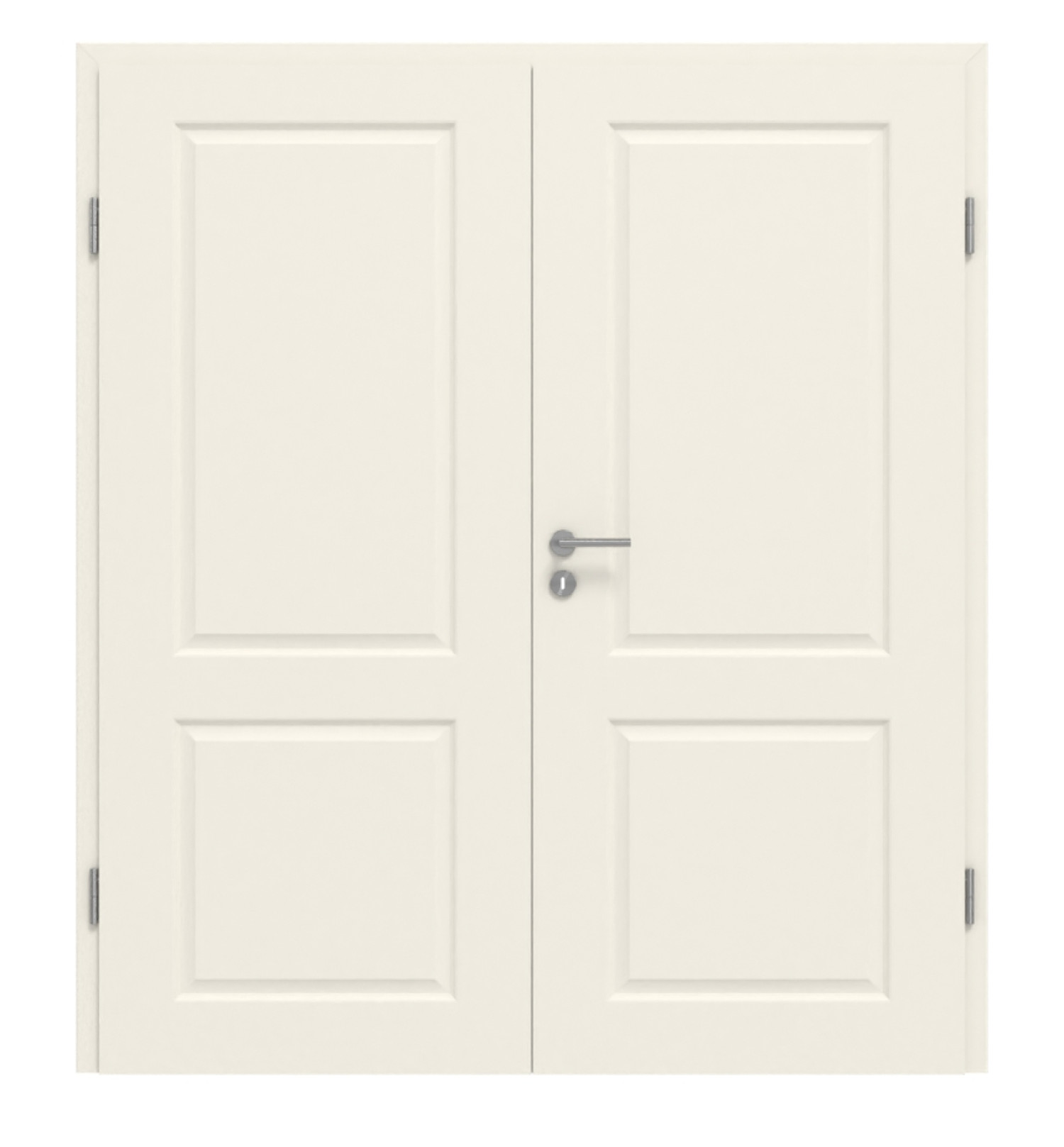 GARANT Drzwi podwójne Como C2 Białe lakierowane z ościeżnicą