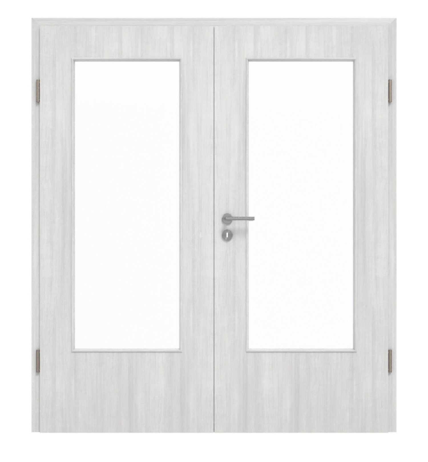 GARANT Drzwi podwójne wraz z ościeżnicą Authentic Grigio GCK08 z przeszkleniem LA-DIN