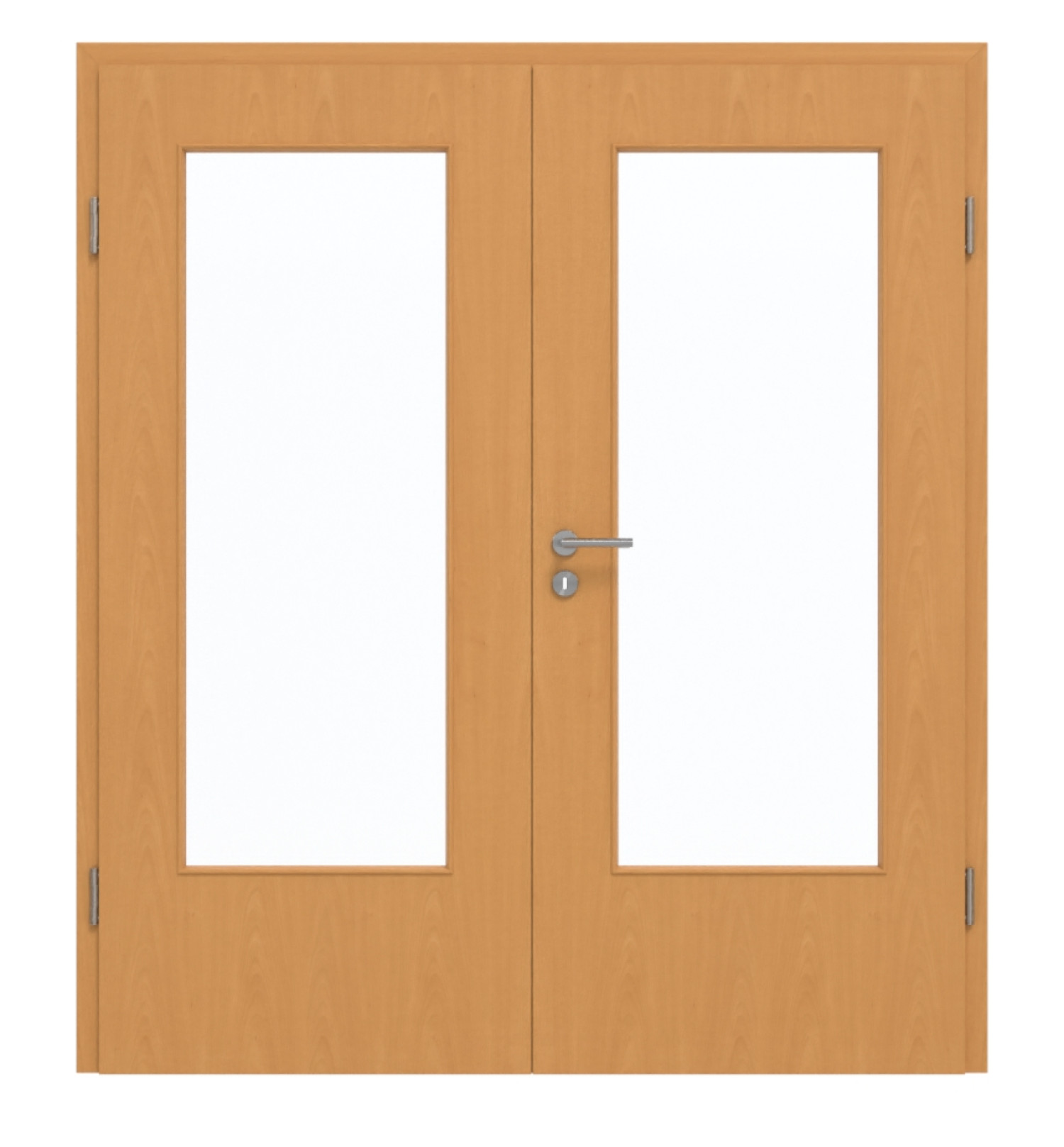 GARANT Drzwi podwójne wraz z ościeżnicą Buk Exklusiv CePaL z przeszkleniem LA-DIN