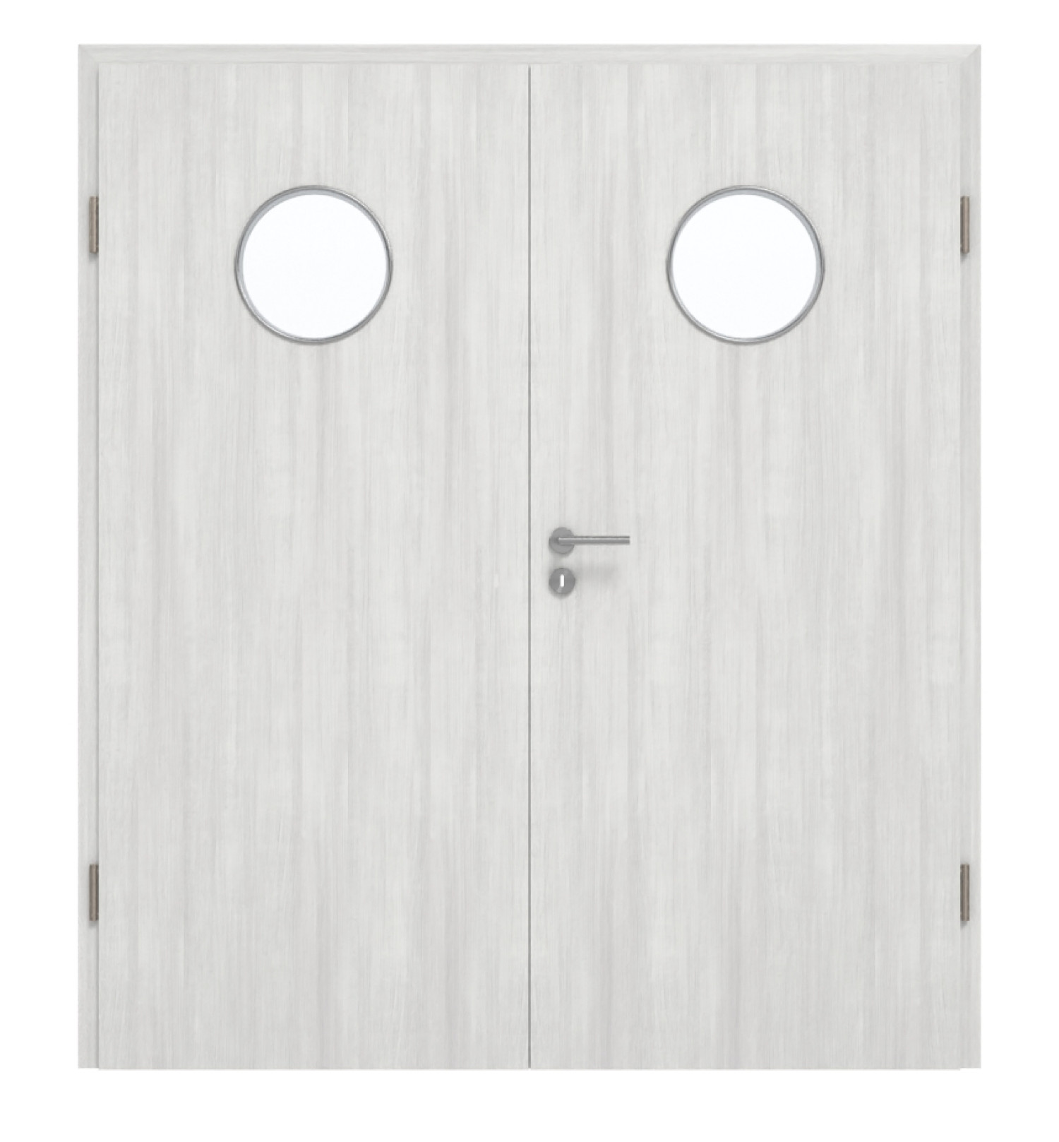 GARANT Drzwi podwójne wraz z ościeżnicą Authentic Grigio GCK08 z przeszkleniem LA-12