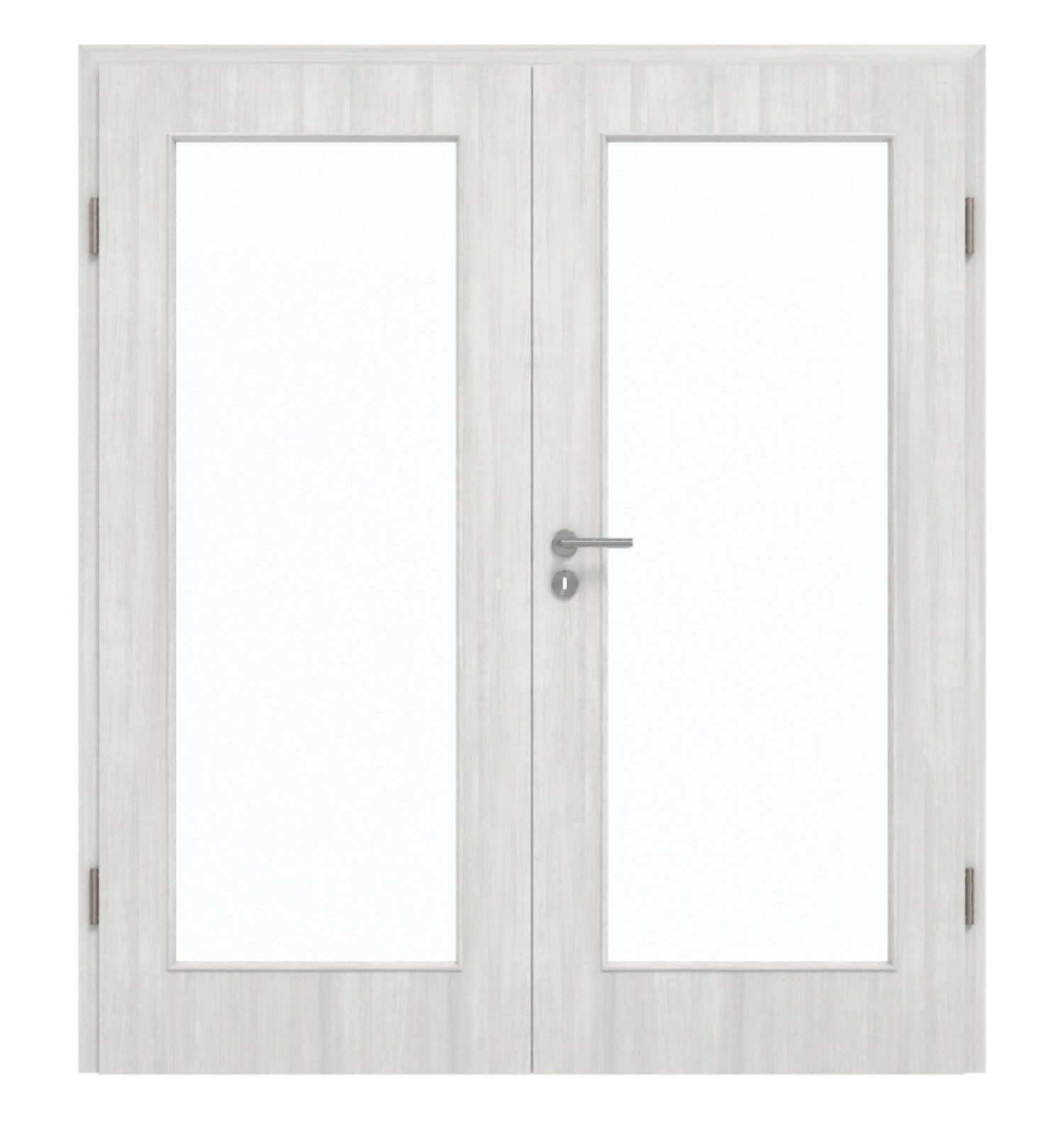 GARANT Drzwi podwójne wraz z ościeżnicą Authentic Grigio GCK08 z przeszkleniem LA-2