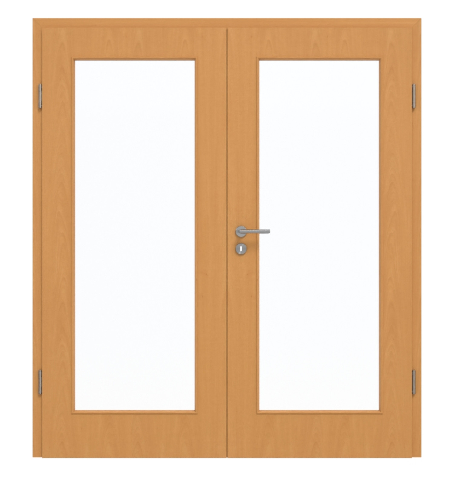 GARANT Drzwi podwójne wraz z ościeżnicą Buk Exklusiv CePaL z przeszkleniem LA-2