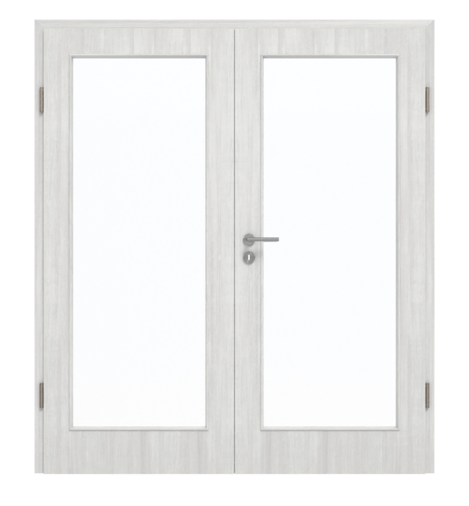 GARANT Drzwi podwójne wraz z ościeżnicą Authentic Grigio GCK08 z przeszkleniem LA-3