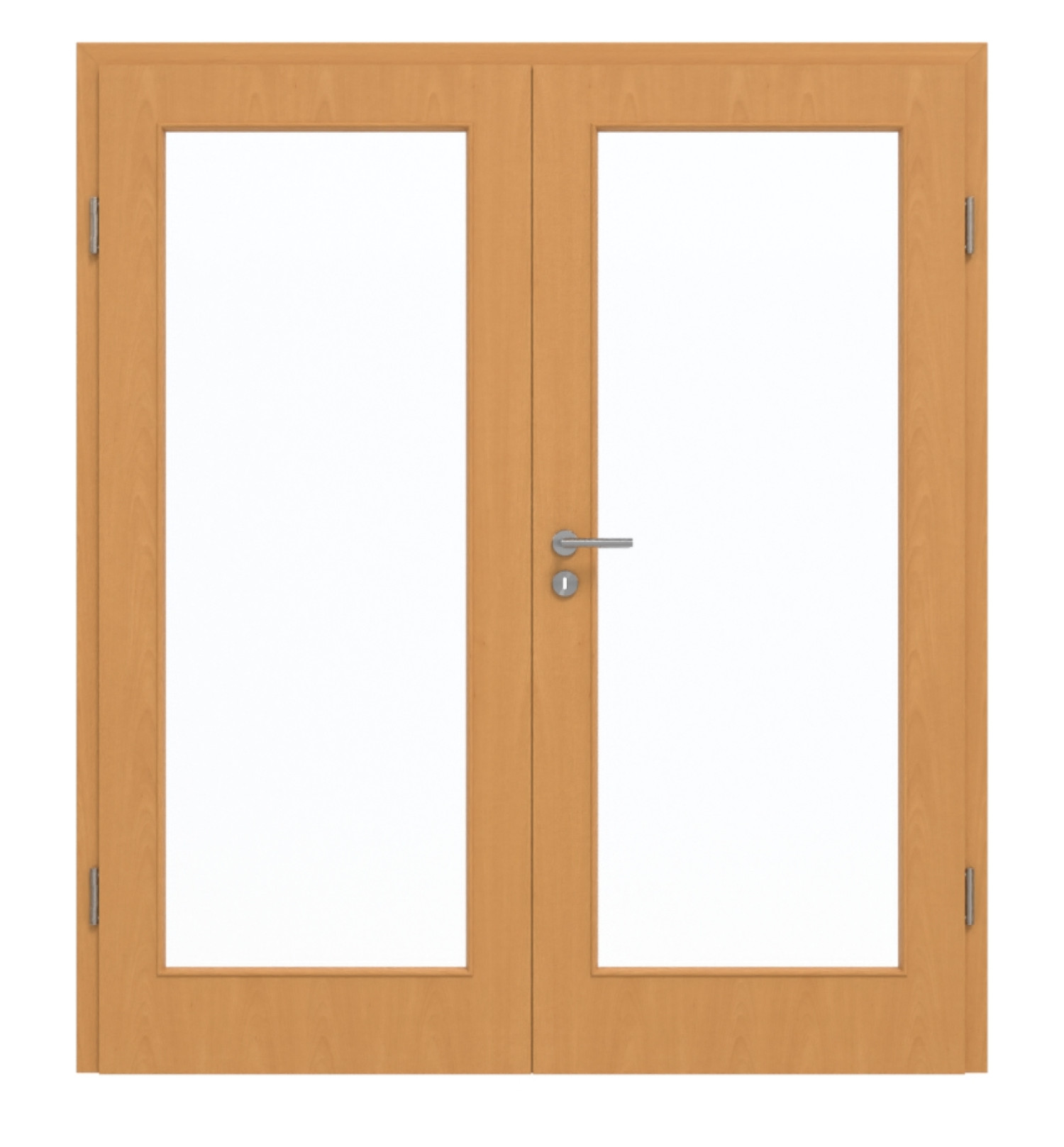 GARANT Drzwi podwójne wraz z ościeżnicą Buk Exklusiv CePaL z przeszkleniem LA-3