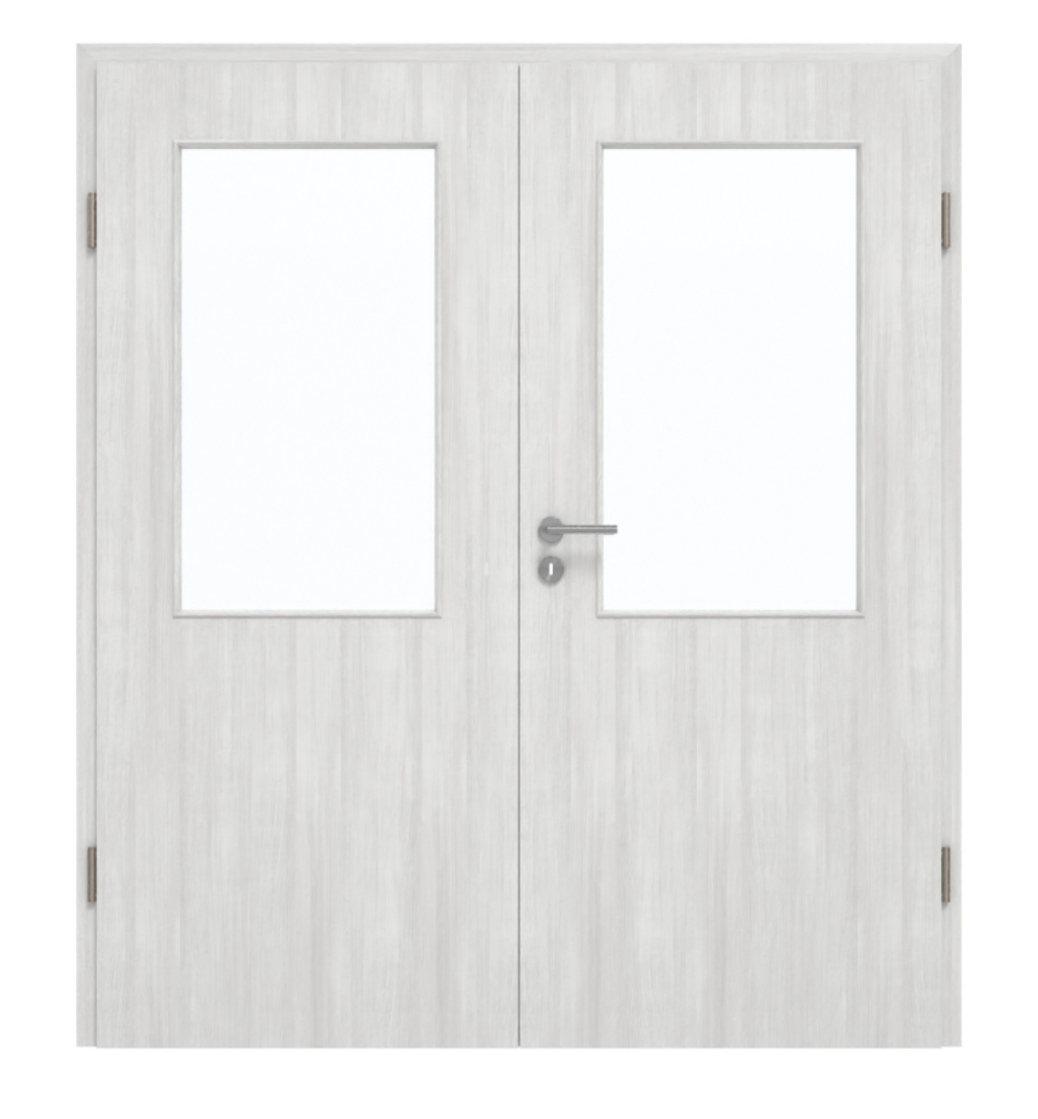 GARANT Drzwi podwójne wraz z ościeżnicą Authentic Grigio GCK08 z przeszkleniem LA-6