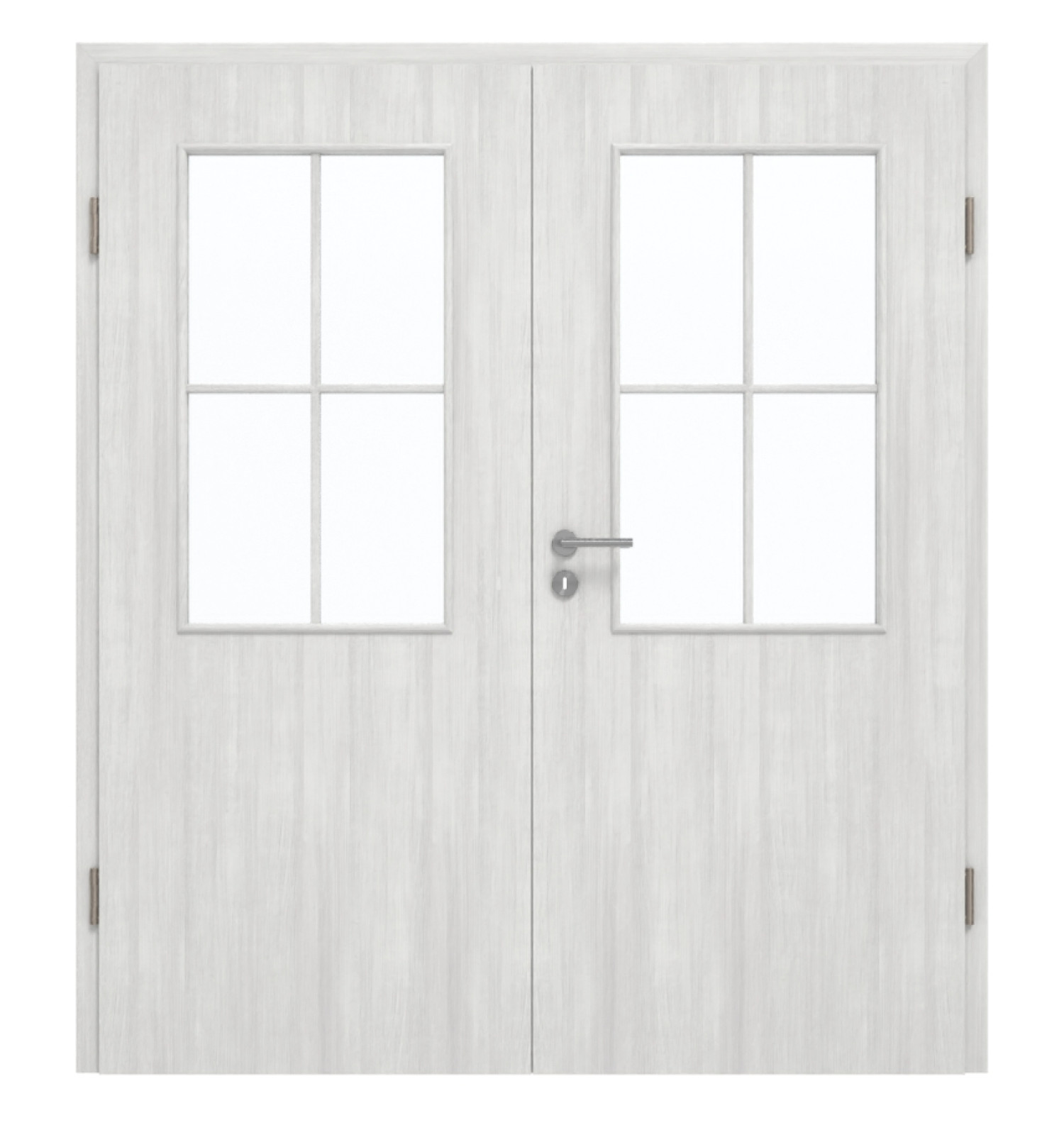 GARANT Drzwi podwójne wraz z ościeżnicą Authentic Grigio CePaL z przeszkleniem LA-6 szpros SP0