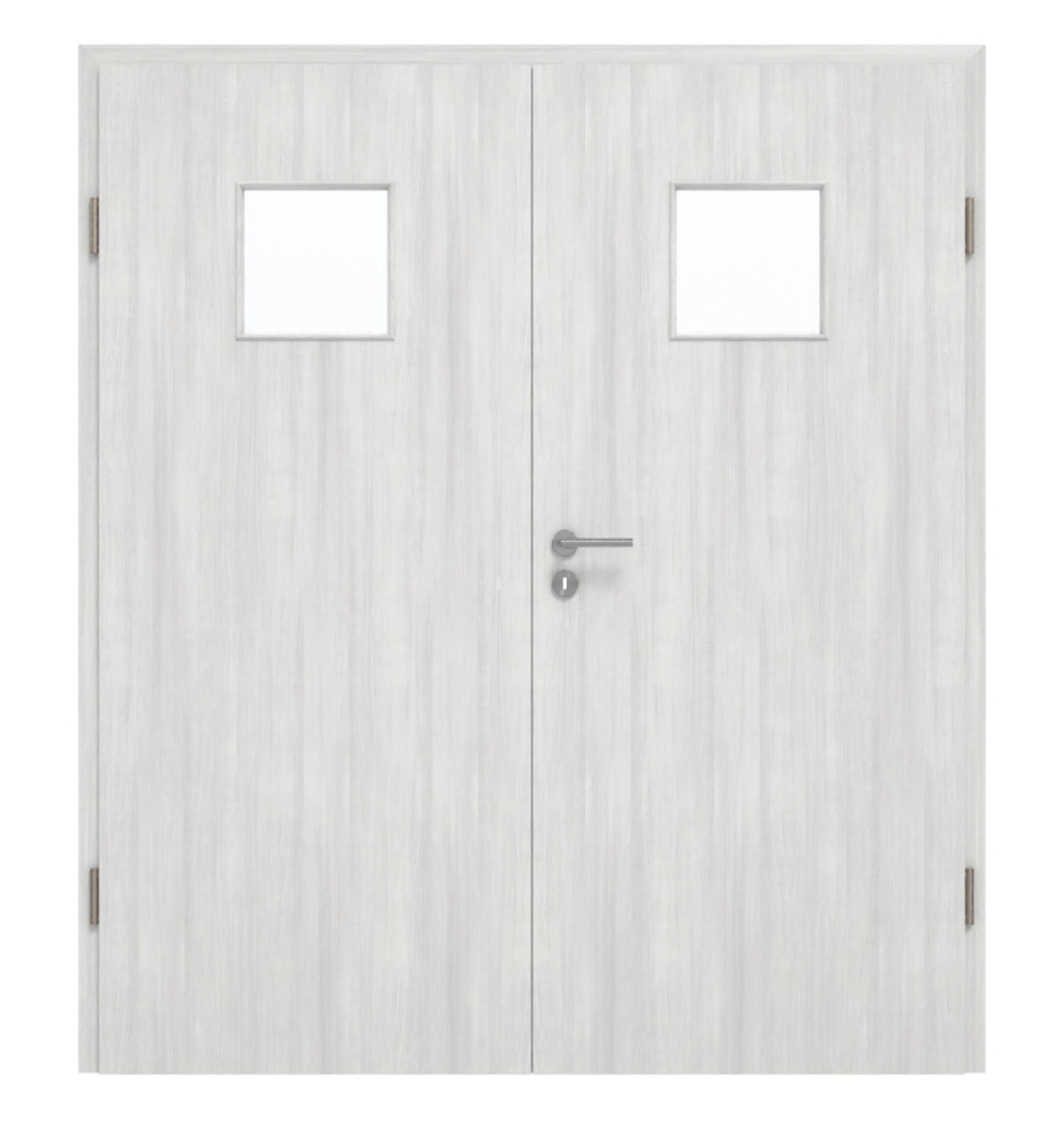 GARANT Drzwi podwójne wraz z ościeżnicą Authentic Grigio GCK08 z przeszkleniem LA-7