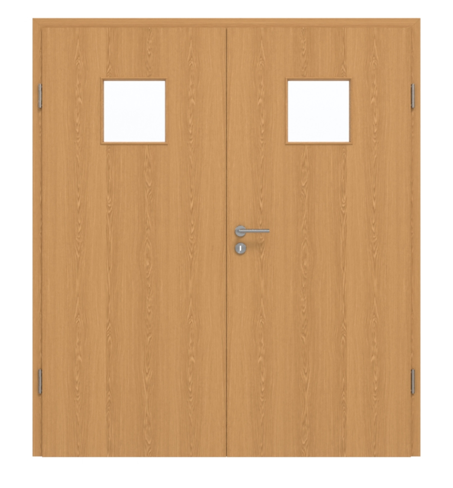 GARANT Drzwi podwójne inkl. ościeżnica Dąb Premium CePaL z przeszkleniem LA-7