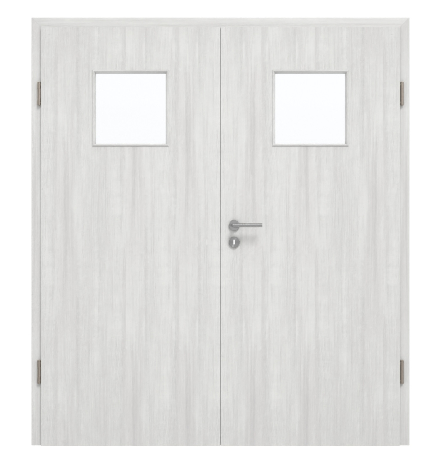 GARANT Drzwi podwójne wraz z ościeżnicą Authentic Grigio CePaL z przeszkleniem LA-8