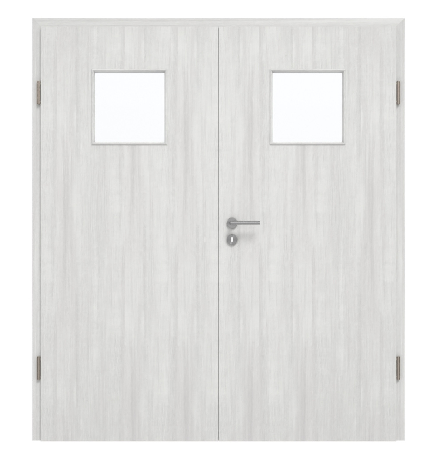 GARANT Drzwi podwójne wraz z ościeżnicą Authentic Grigio GCK08 z przeszkleniem LA-8