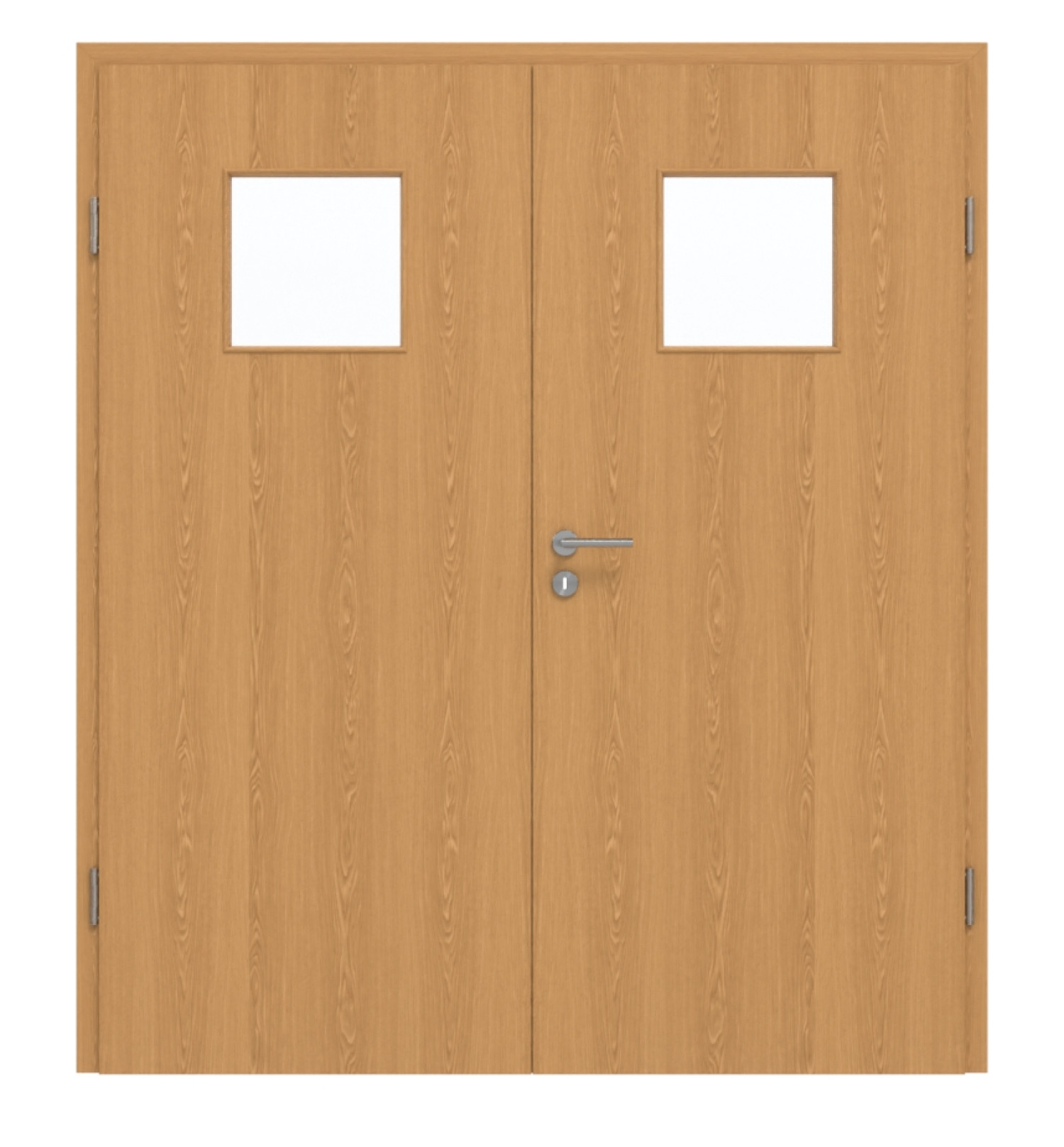 GARANT Drzwi podwójne inkl. ościeżnica Dąb Premium CePaL z przeszkleniem LA-8
