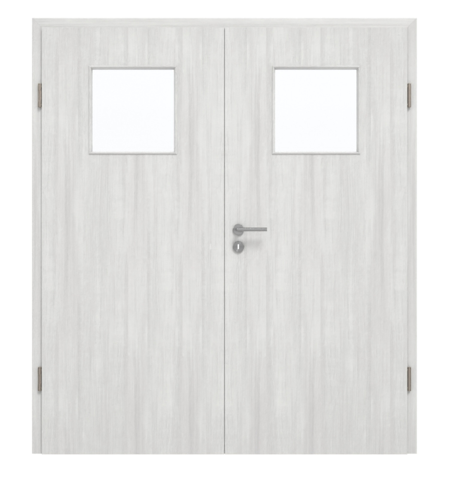 GARANT Drzwi podwójne wraz z ościeżnicą Authentic Grigio CePaL z przeszkleniem LA-9