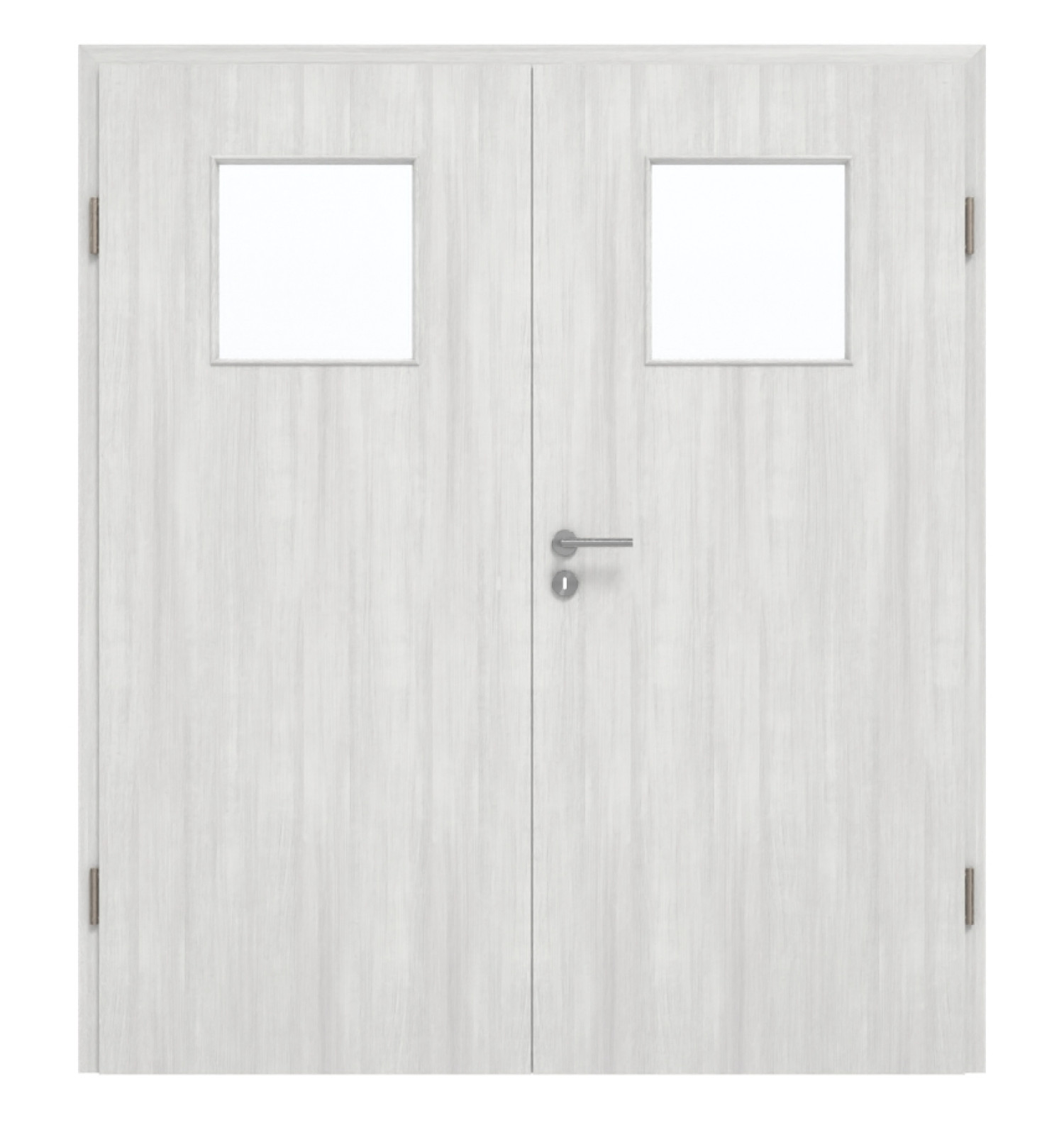 GARANT Drzwi podwójne wraz z ościeżnicą Authentic Grigio GCK08 z przeszkleniem LA-9
