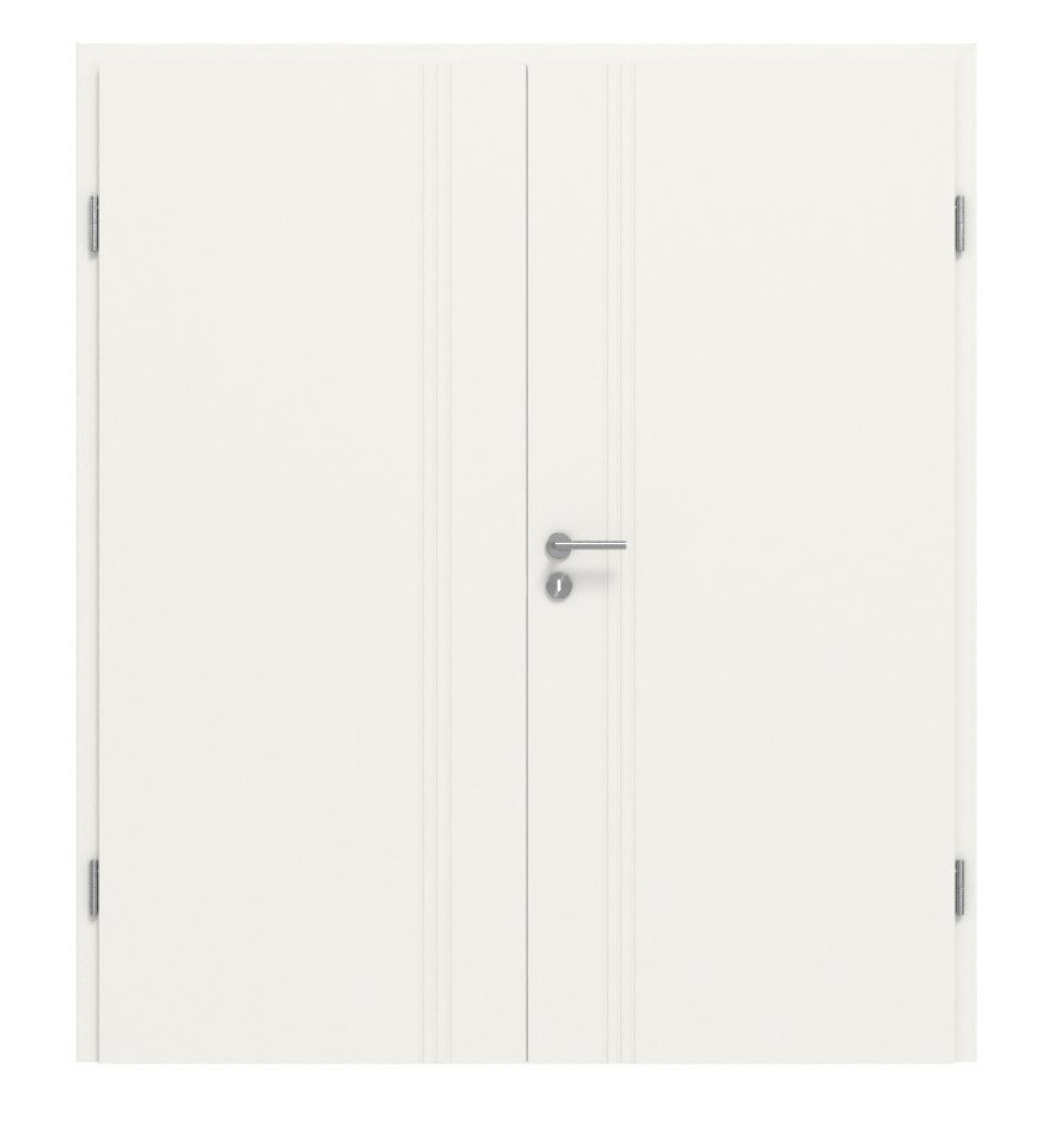 CLASSEN Drzwi podwójne Dynamic RAL 9016 Białe lakierowane 2.7 z ościeżnicą