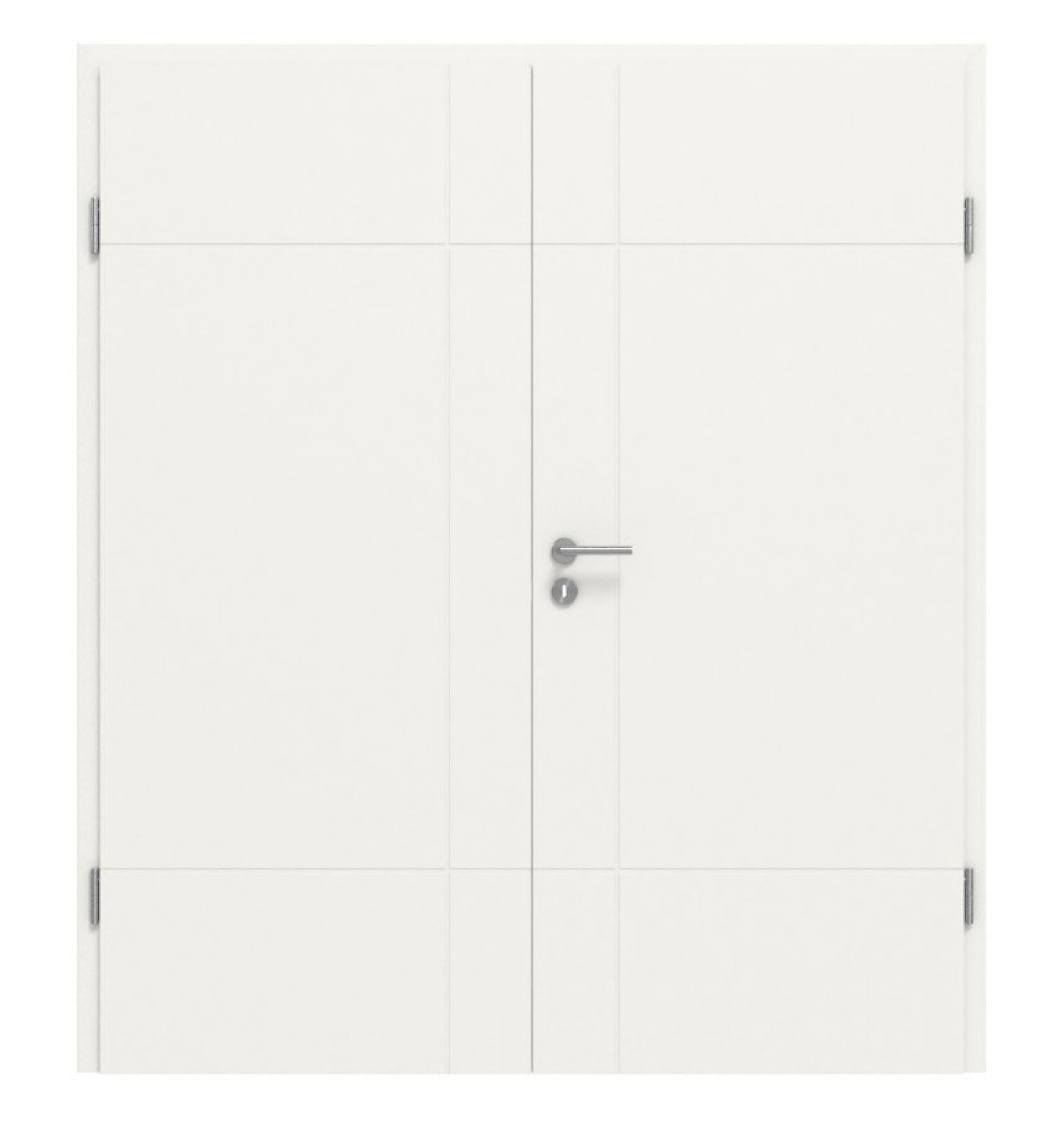 CLASSEN Drzwi podwójne Dynamic RAL 9016 Białe lakierowane 3.1 z ościeżnicą