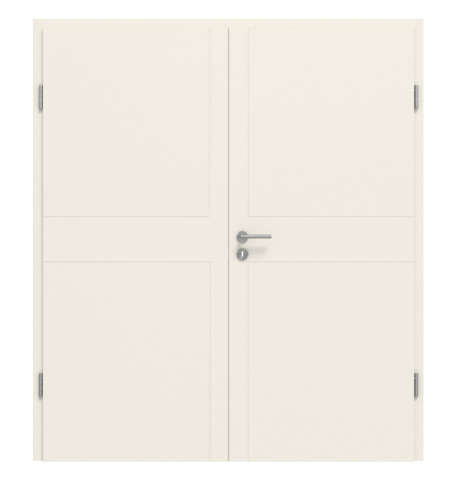 CLASSEN Drzwi podwójne Dynamic RAL 9010 Białe lakierowane 3.2 z ościeżnicą