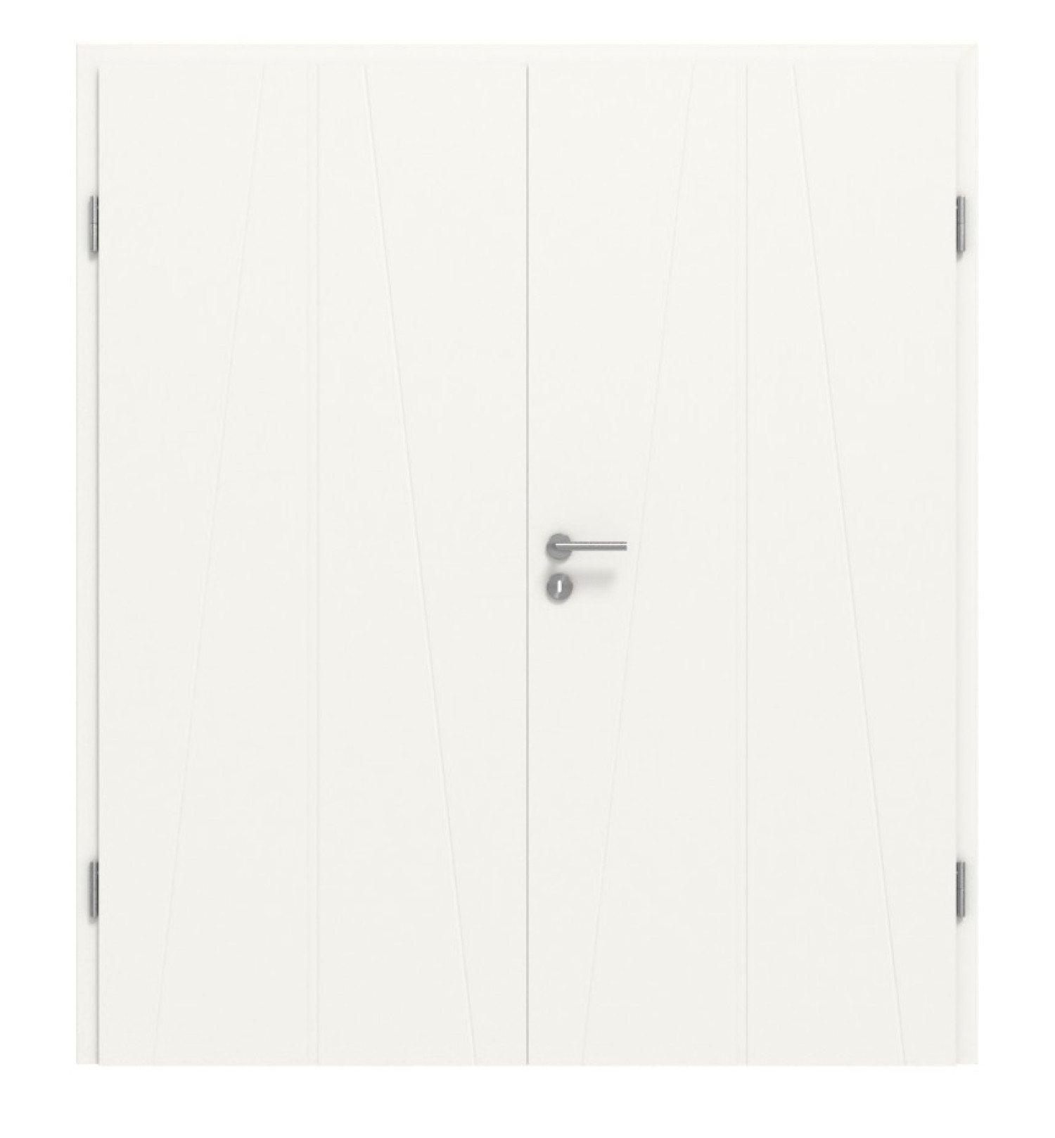 CLASSEN Drzwi podwójne Dynamic 3.29 Białe lakierowane RAL 9016 z ościeżnicą