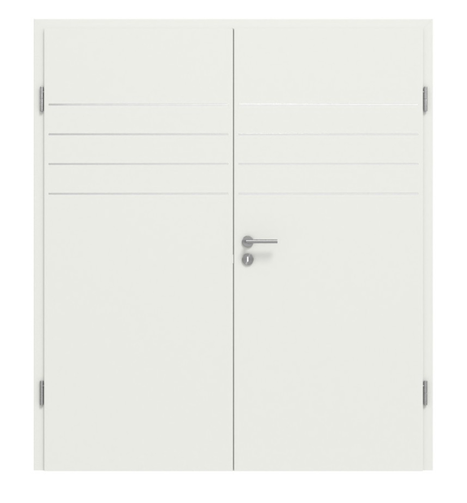 CLASSEN Drzwi podwójne Białe RAL 9003 CPL 4.13 z ościeżnicą