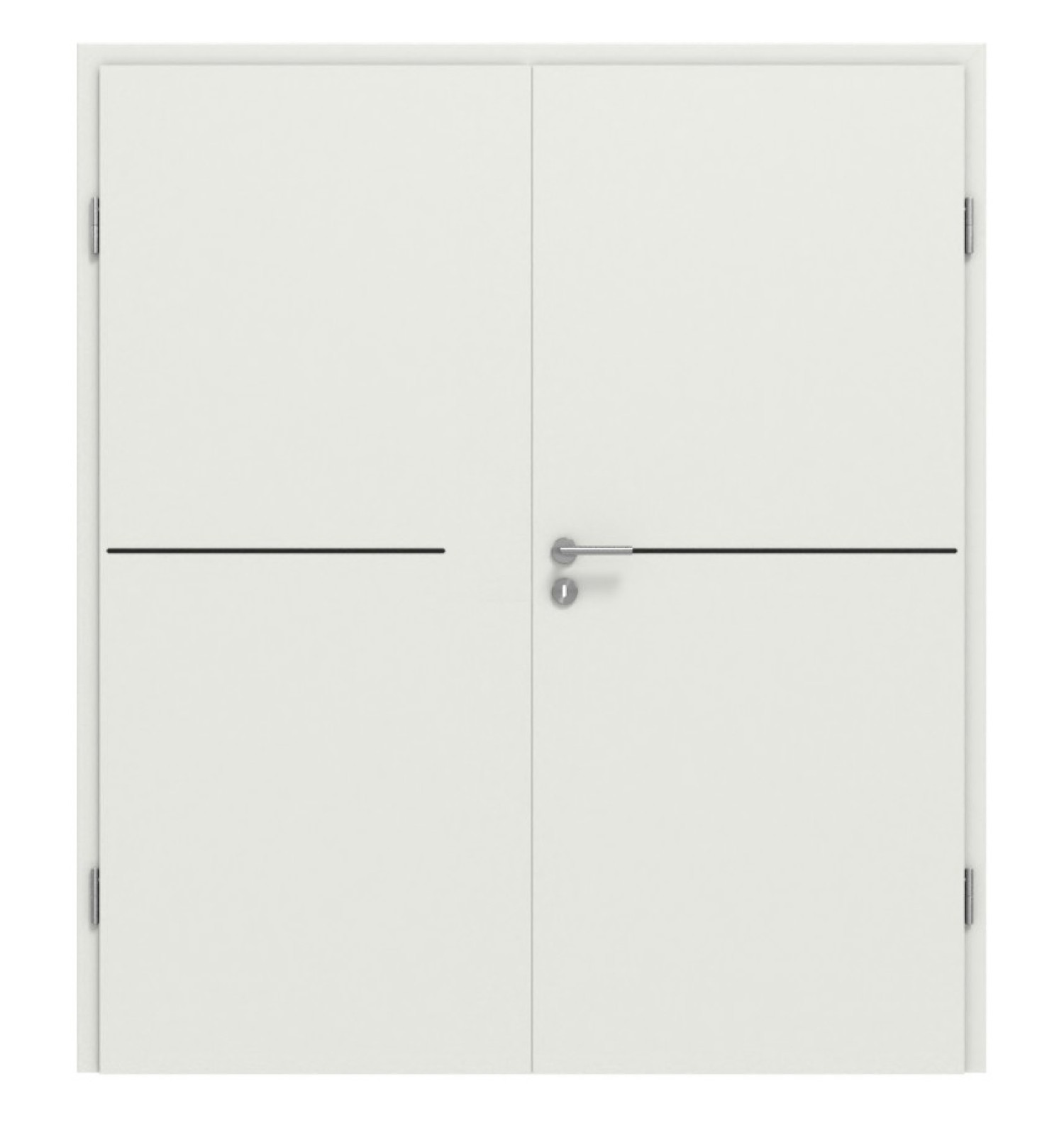 CLASSEN Drzwi podwójne 6.8 Białe RAL 9003 CPL z ościeżnicą