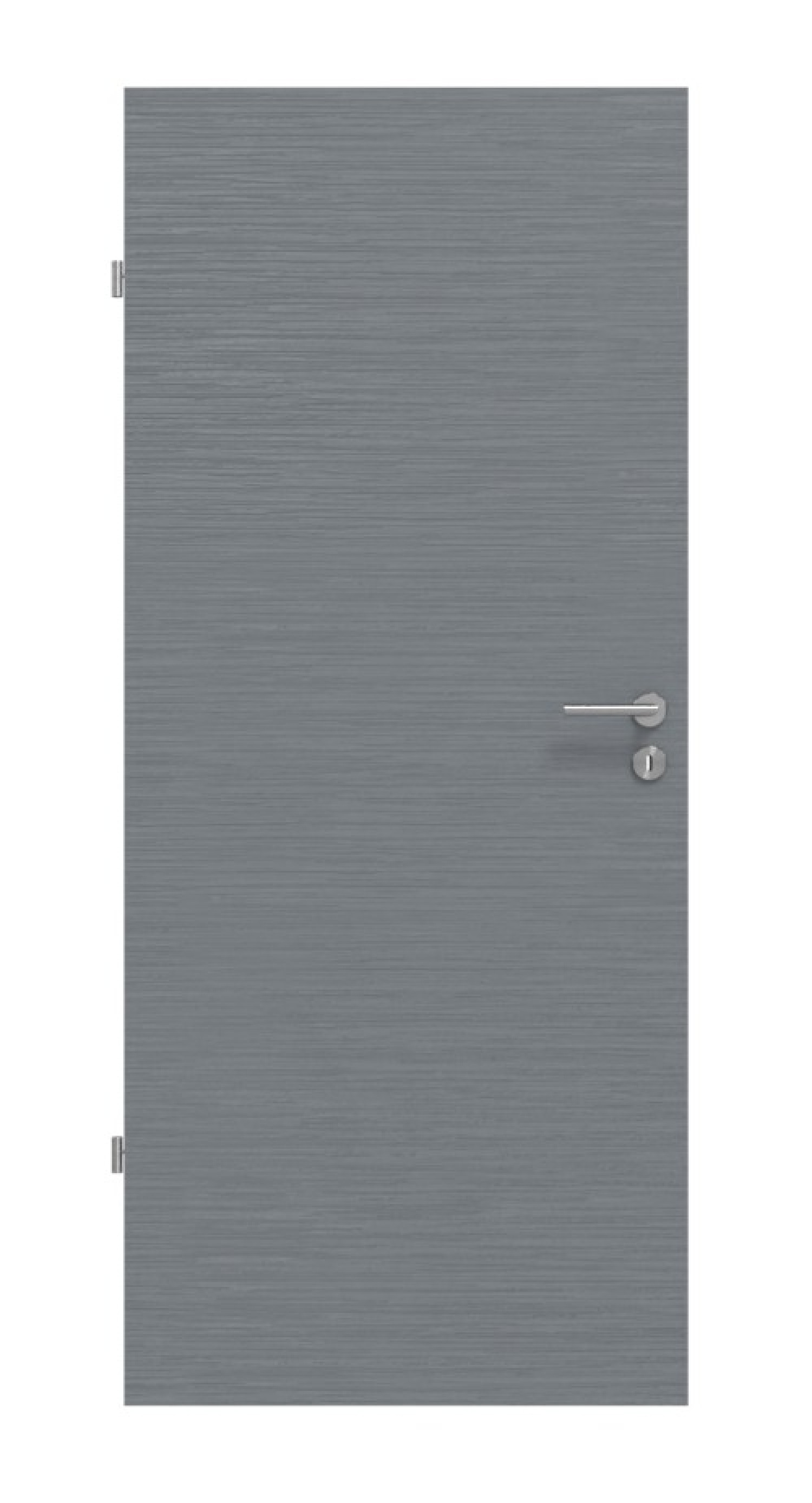 Frontansicht Strukturiert Hygge Szary Podstawowa Drzwi Wewnętrzne - Huga