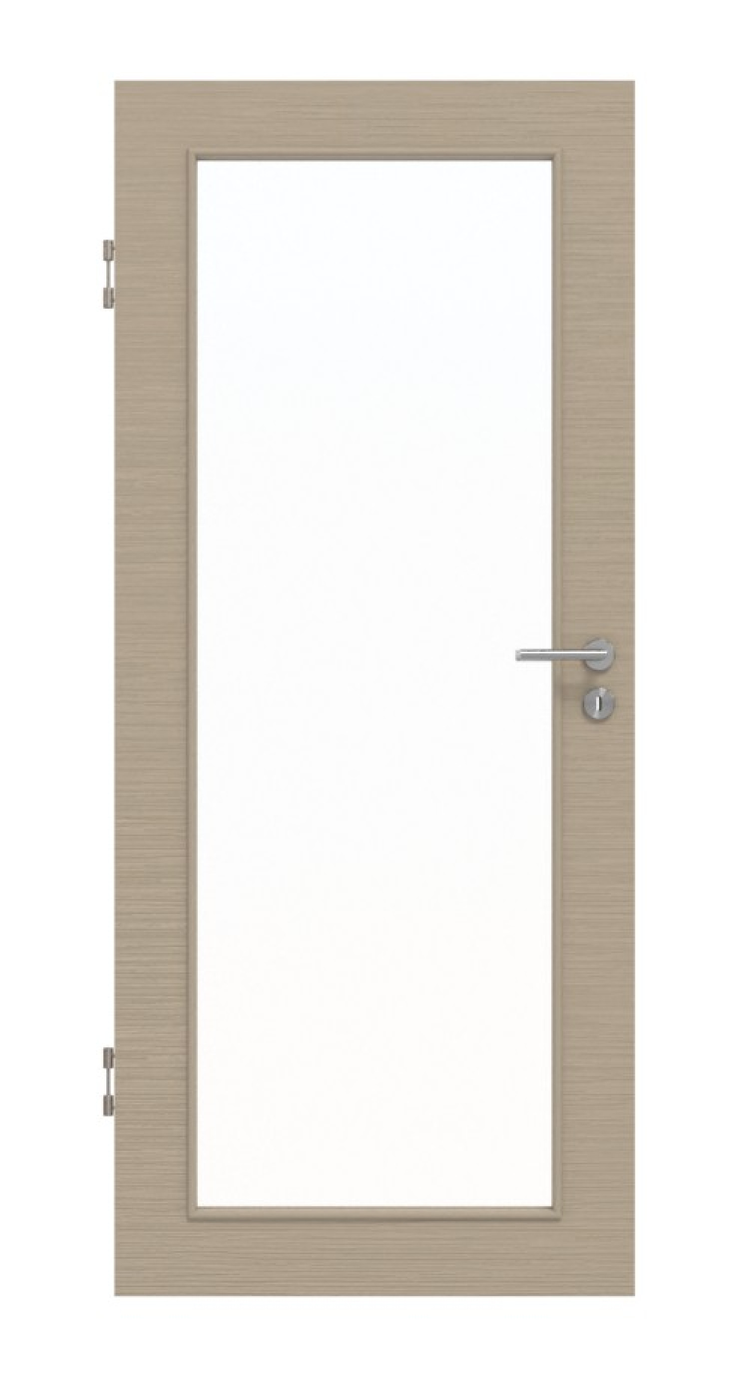 Frontansicht strukturalnej taupe LA 27 Basic drzwi wewnętrzne - Huga