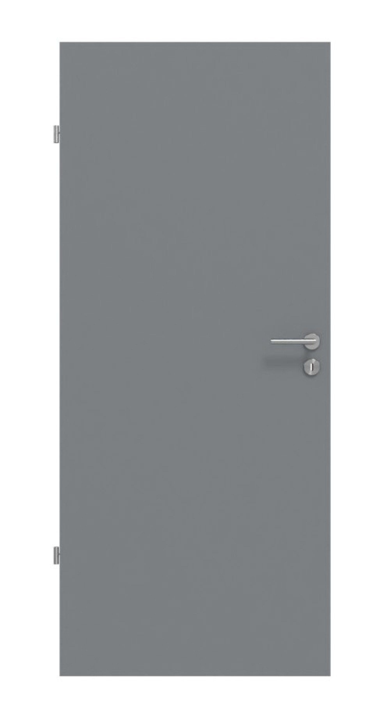 Frontansicht drzwi wewnętrznych Ultramatt Hygge Szary Basic - Huga