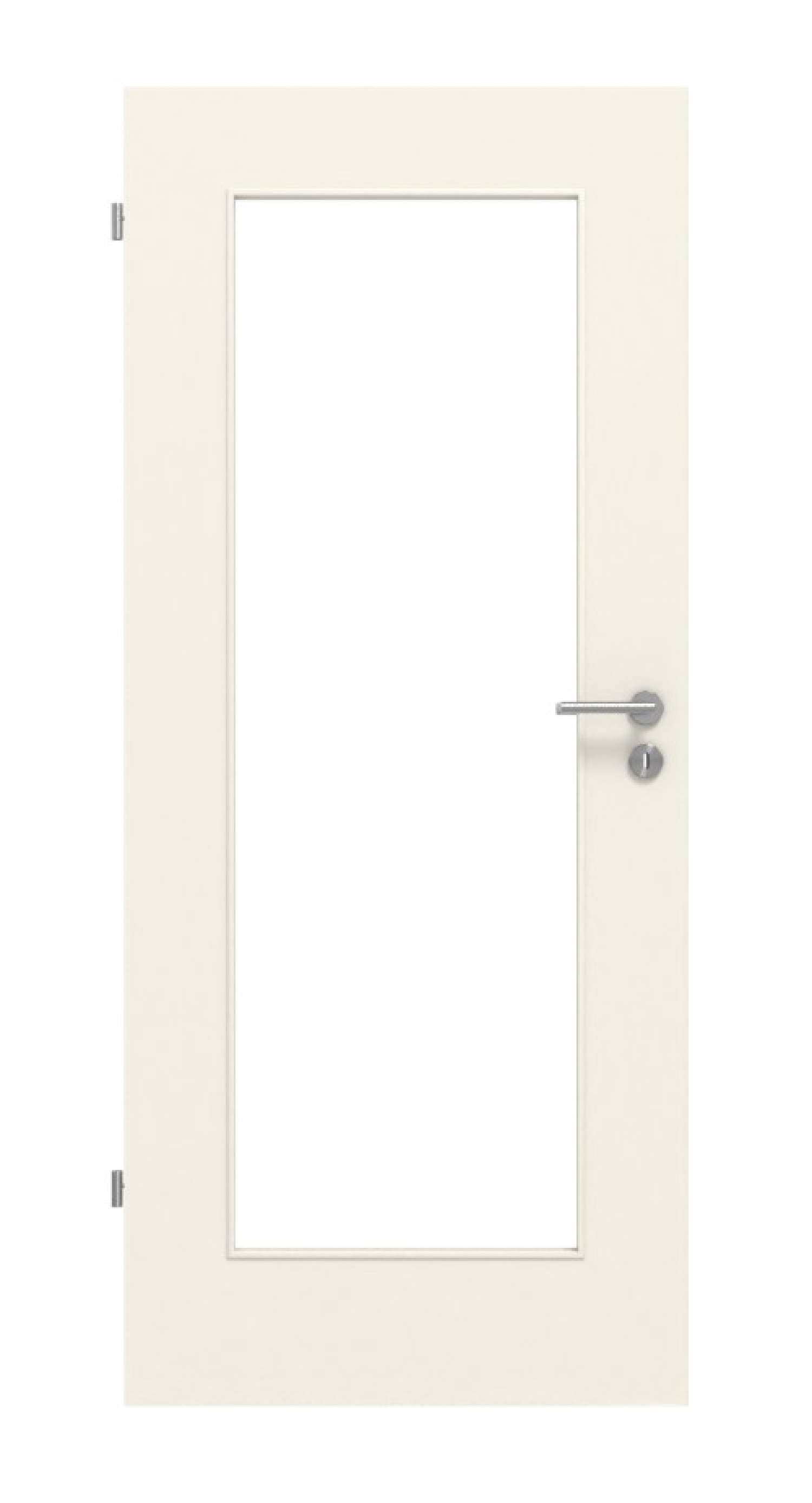 LEBO TGL Drzwi wewnętrzne Lebolit-CPL Biały 9010 z przeszkleniem LA-8