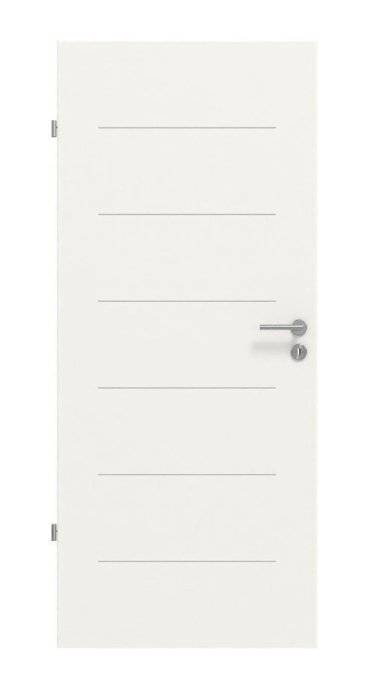 HÖRMANN Drzwi wewnętrzne Groove 11 Białe lakierowane DesignLine