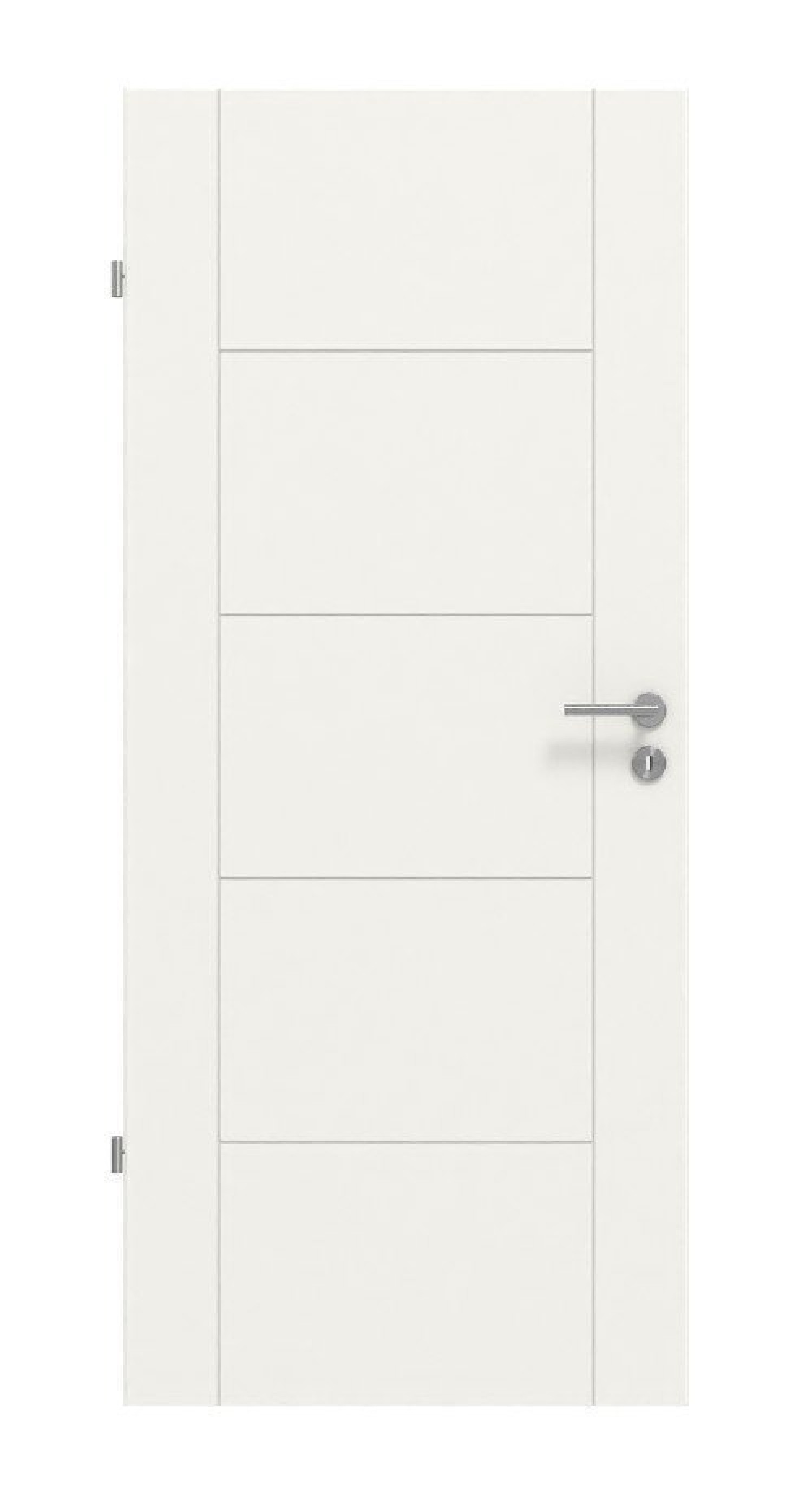 HÖRMANN Drzwi wewnętrzne Groove 13 Białe lakierowane DesignLine