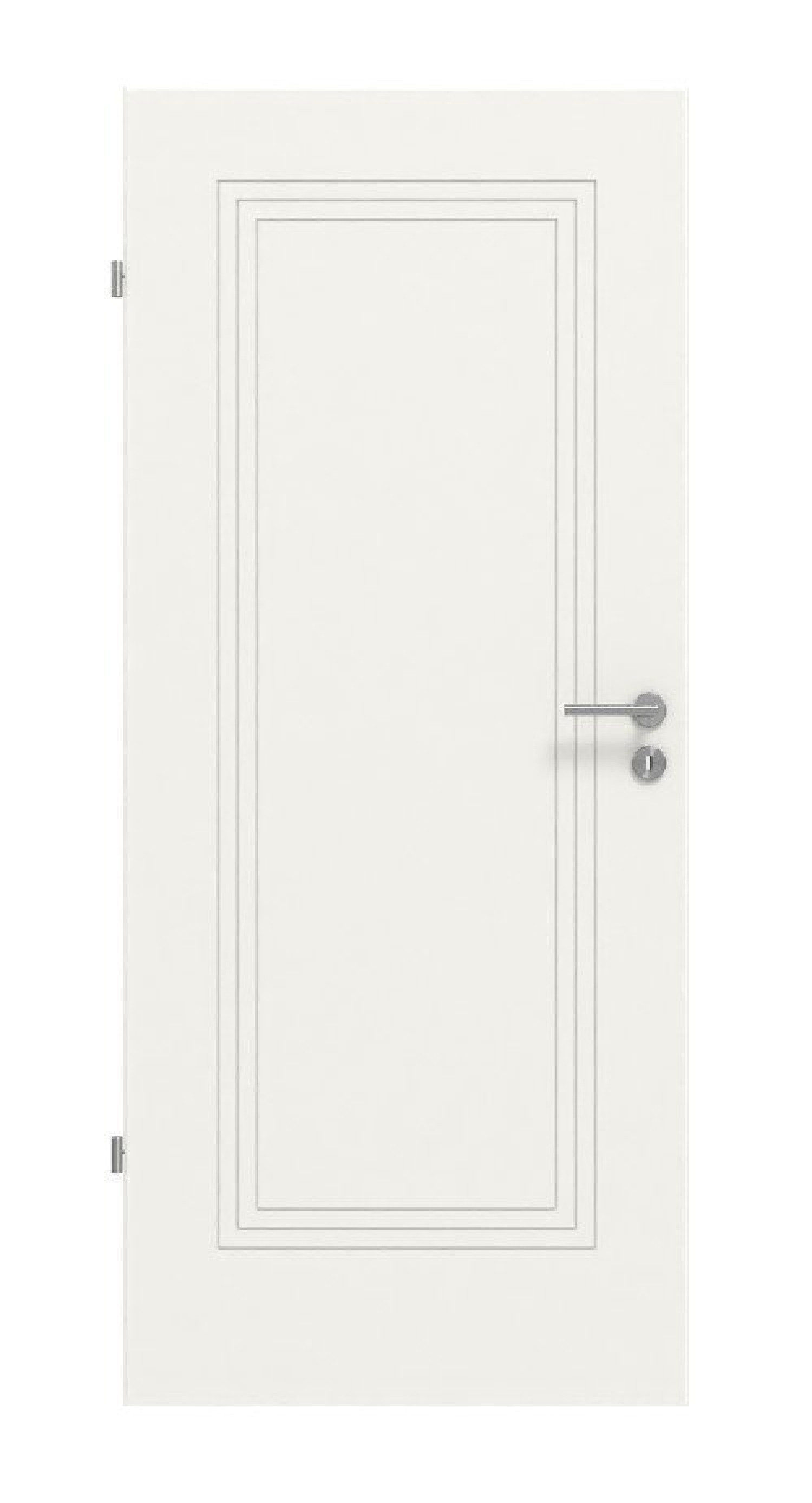 HÖRMANN Drzwi wewnętrzne Groove 21 Białe lakierowane DesignLine