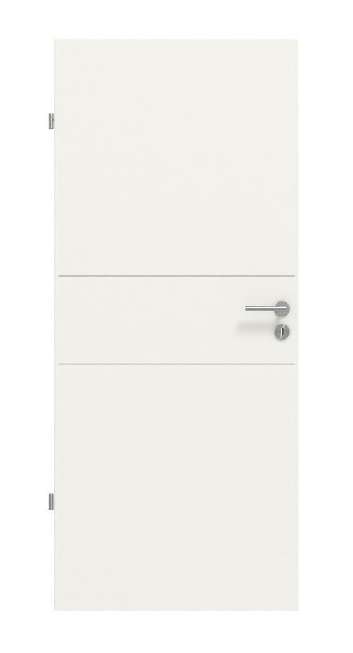 Frontansicht drzwi wewnętrznych Signum 29 Basic Lakierowany Biały RAL 9016 - Huga