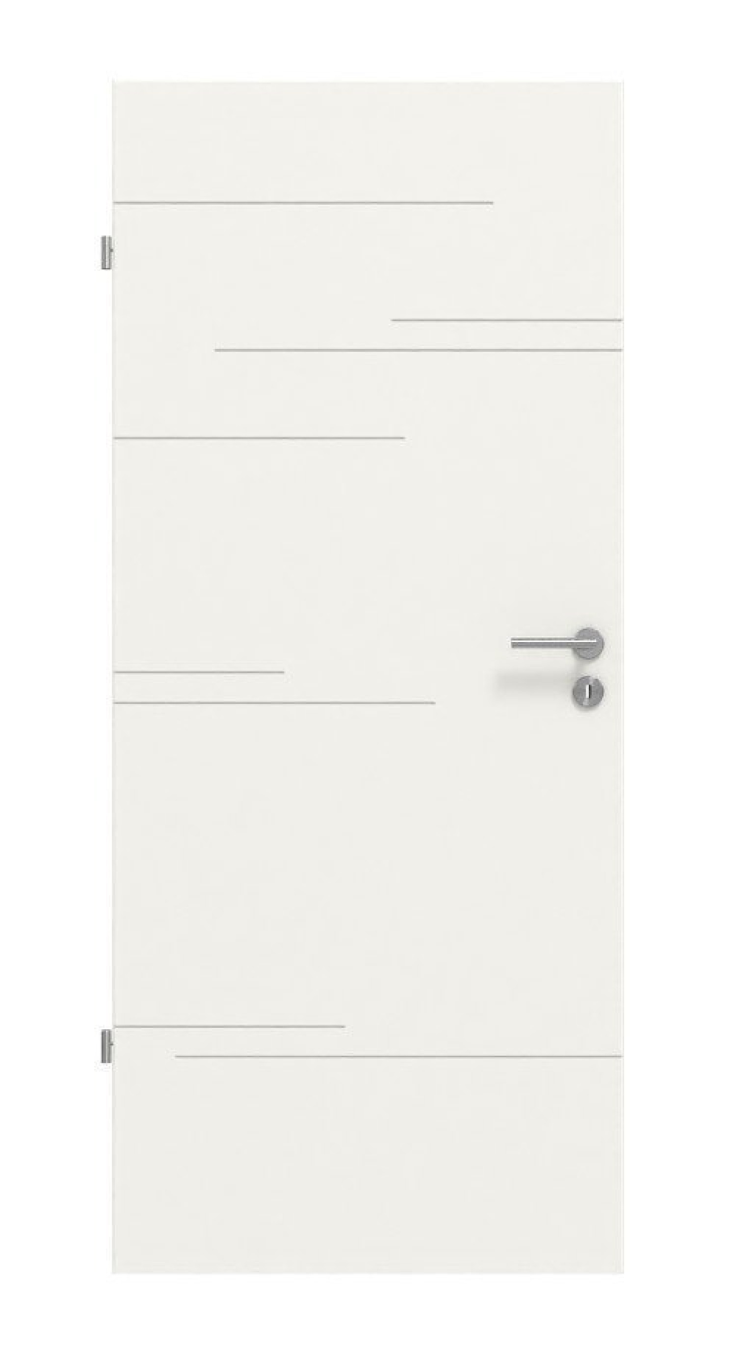 HÖRMANN Drzwi wewnętrzne Groove 50 Białe lakierowane DesignLine