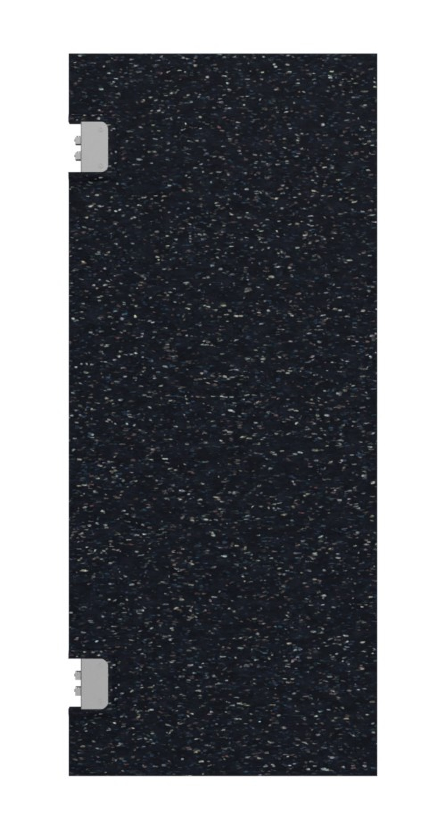 HÖRMANN Drzwi wahadłowe z tworzywa sztucznego Czarny Kolor z ramą montażową