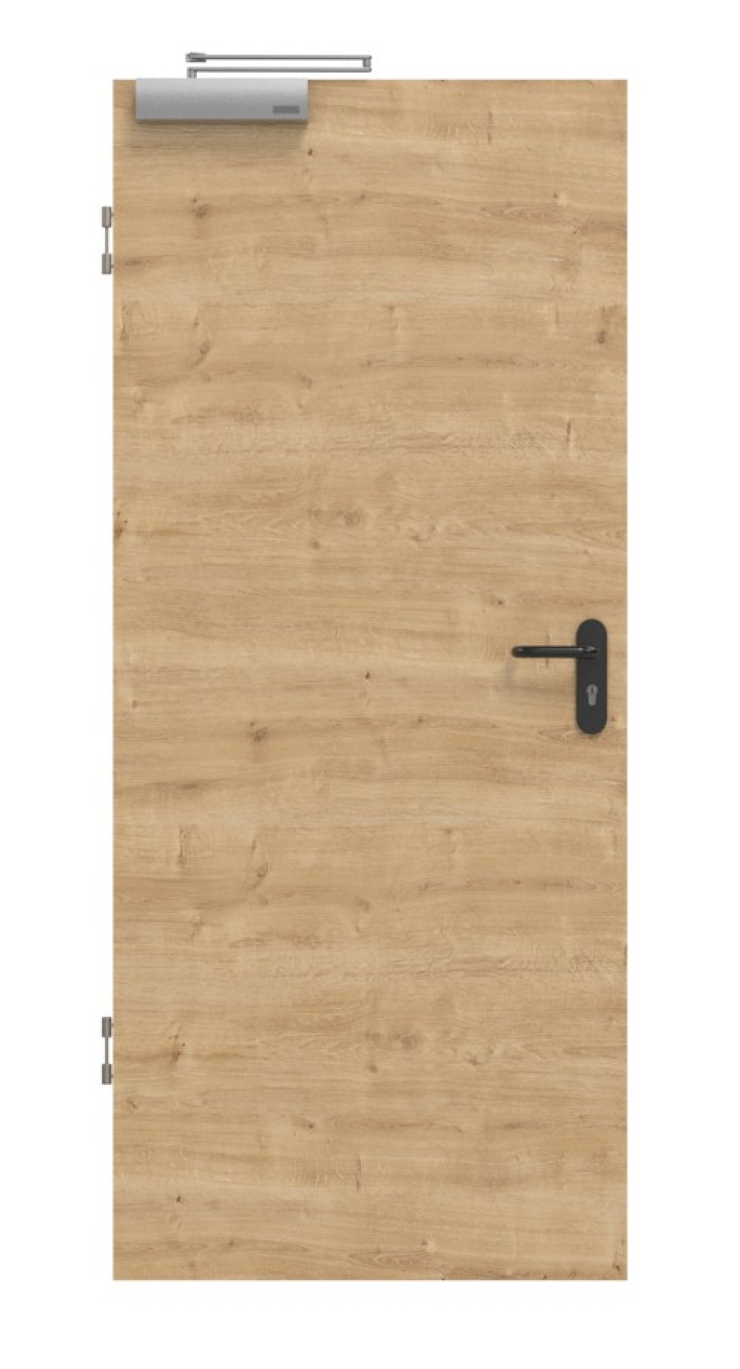 HÖRMANN Drzwi przeciwpożarowe Dąb dziki poziome Duradecor ProLine