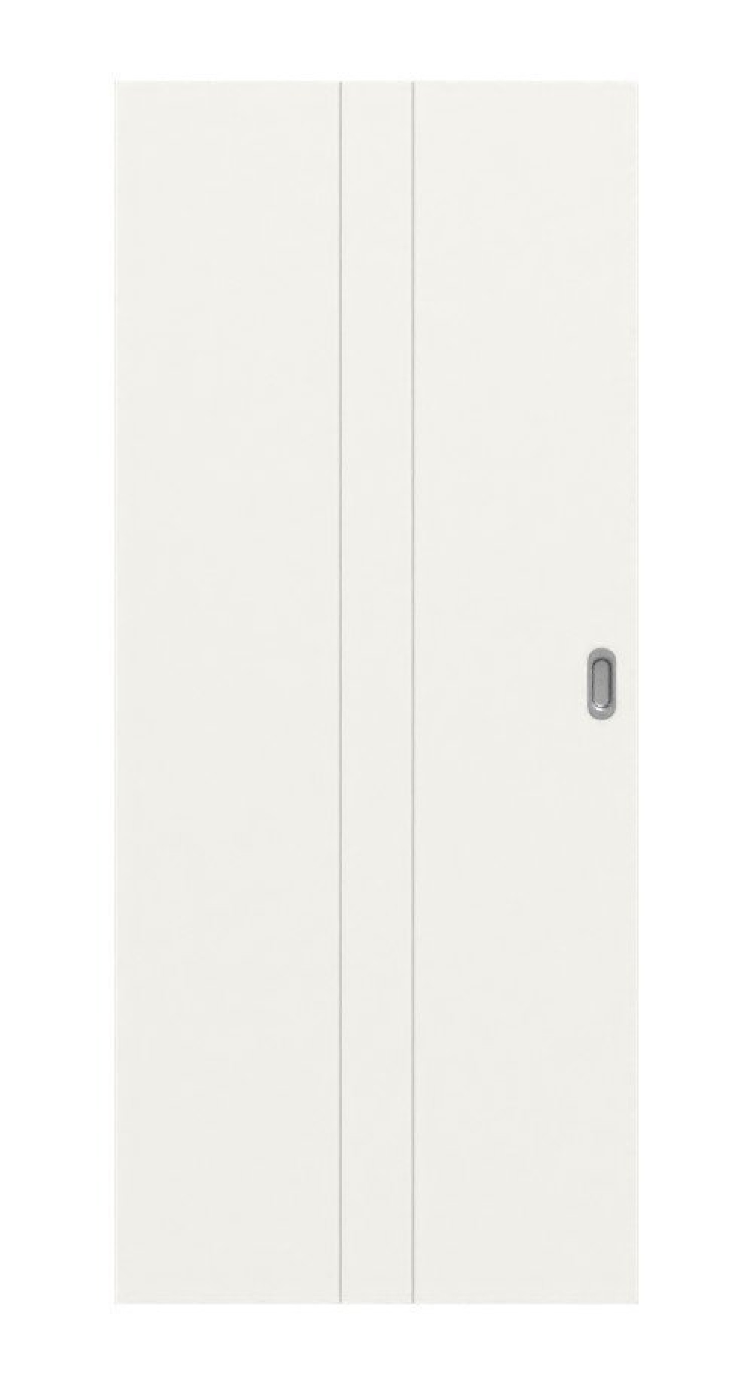 HÖRMANN Drzwi przesuwne Groove 23 Białe lakierowane DesignLine