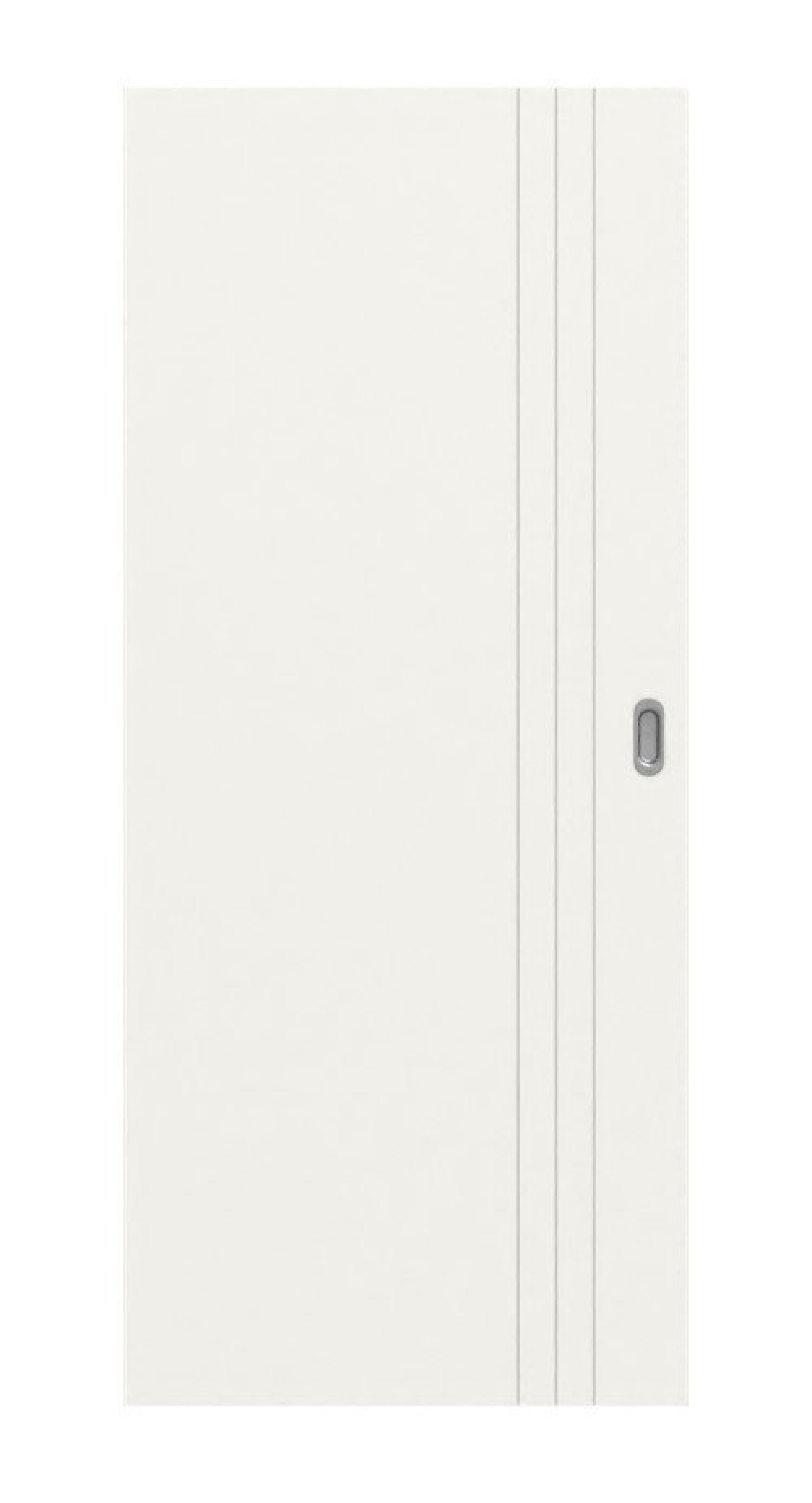 HÖRMANN Drzwi przesuwne Groove 85 Białe lakierowane DesignLine