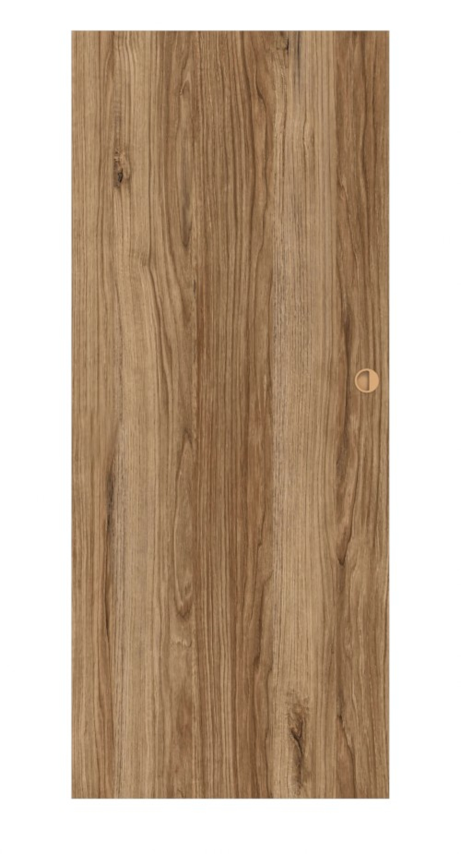 Widok frontowy drzwi przesuwnych Zano M1 Honig Catania folia dekoracyjna