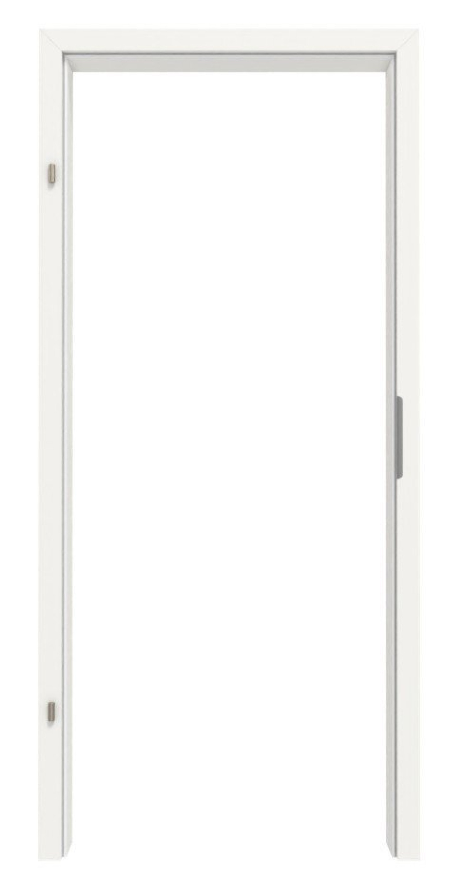 GARANT Ościeżnica do drzwi przeciwpożarowych T30 biała lakierowana 9016 z prostą krawędzią
